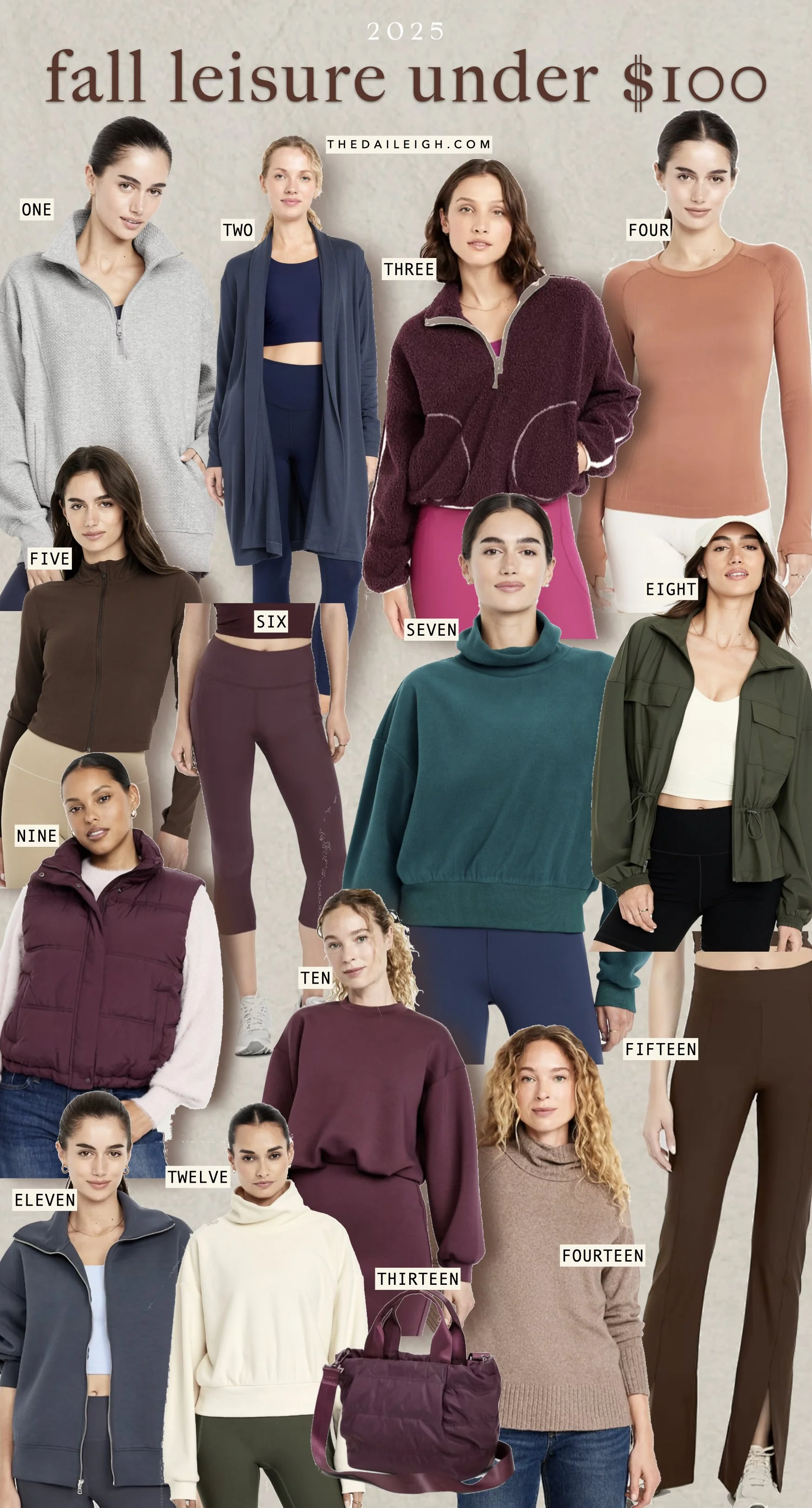 Fall Leisure Styles Under $100