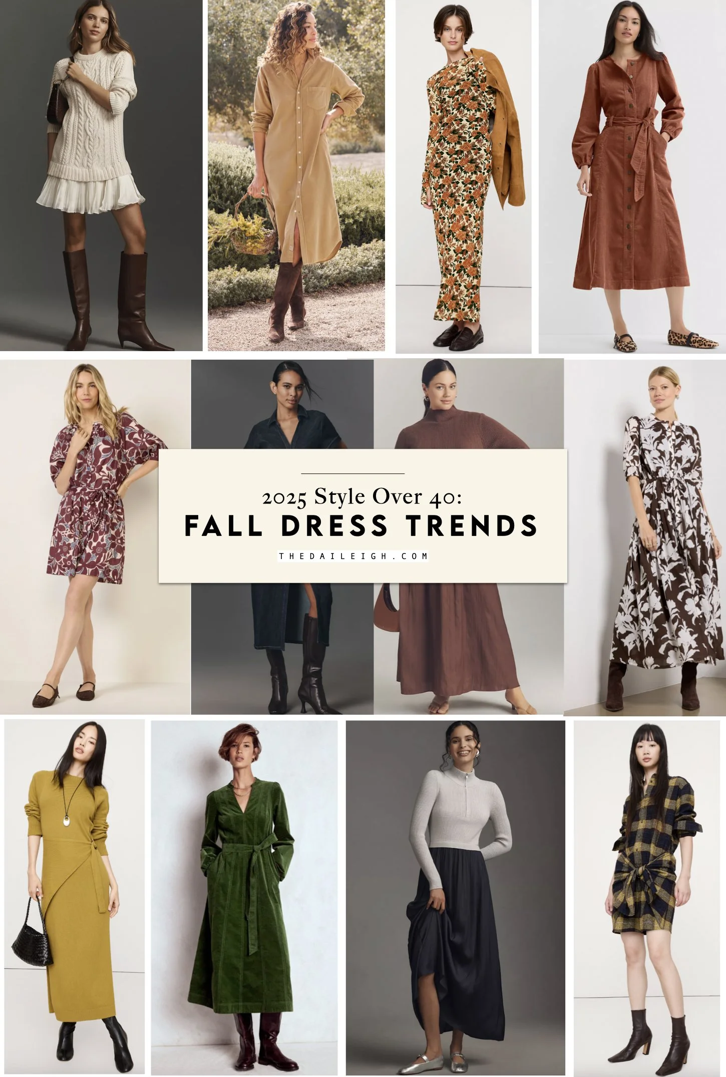Trending Fall 2025 Dresses + How To Style Them