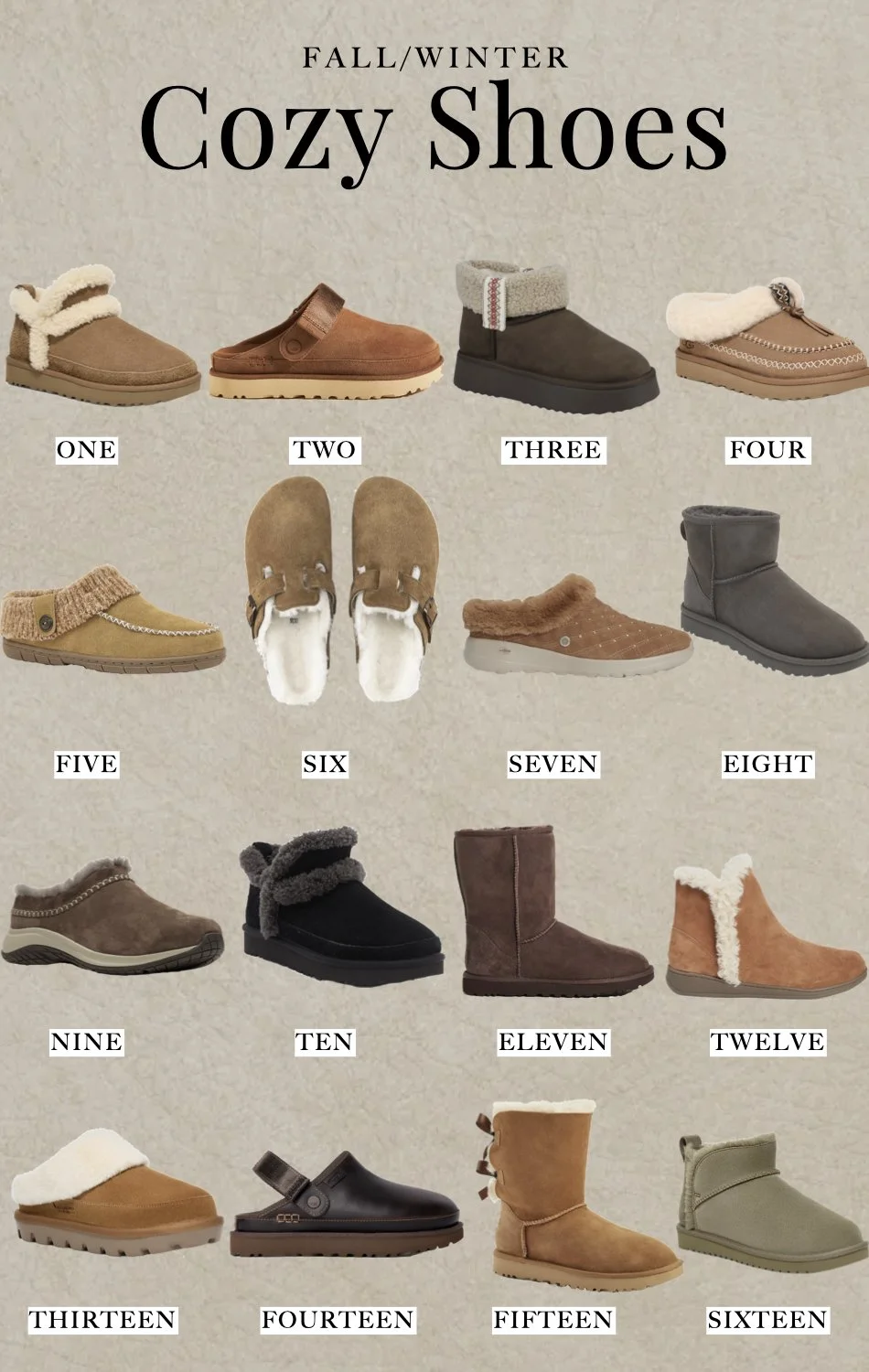 Cozy Shoe Styles to Wear This Season