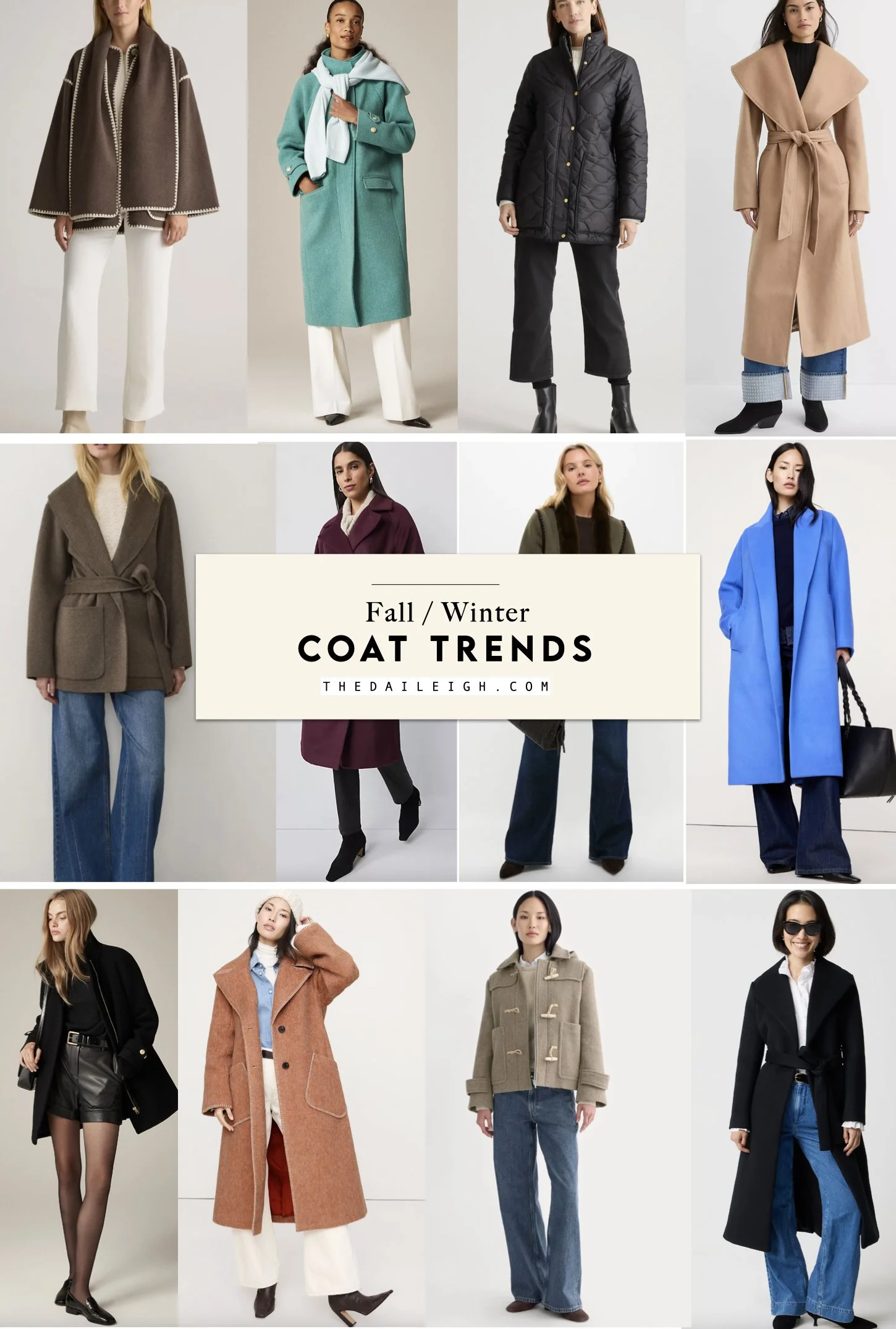 The Best Coat Trends to Try This Winter