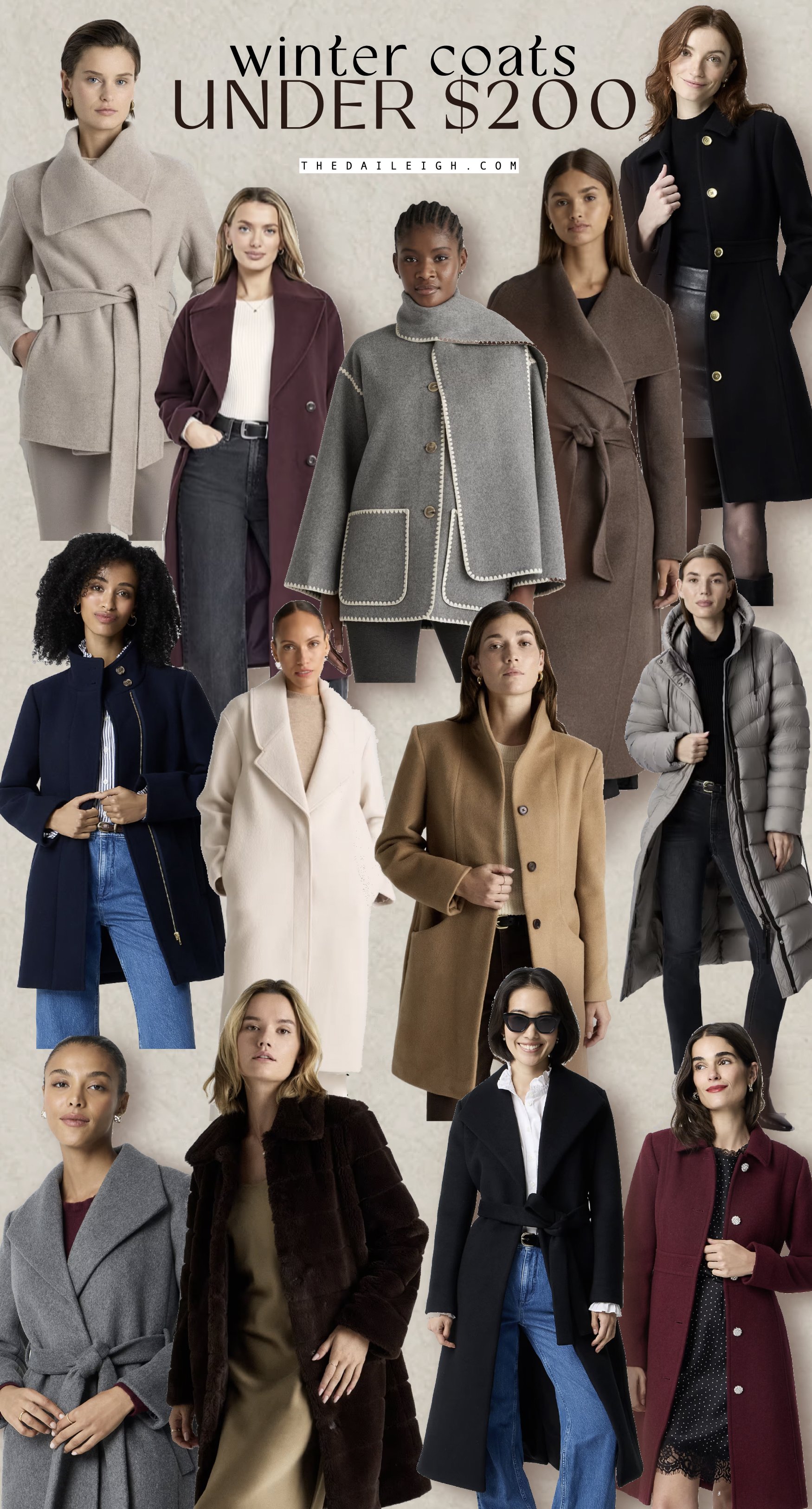 Winter Coats Under $200