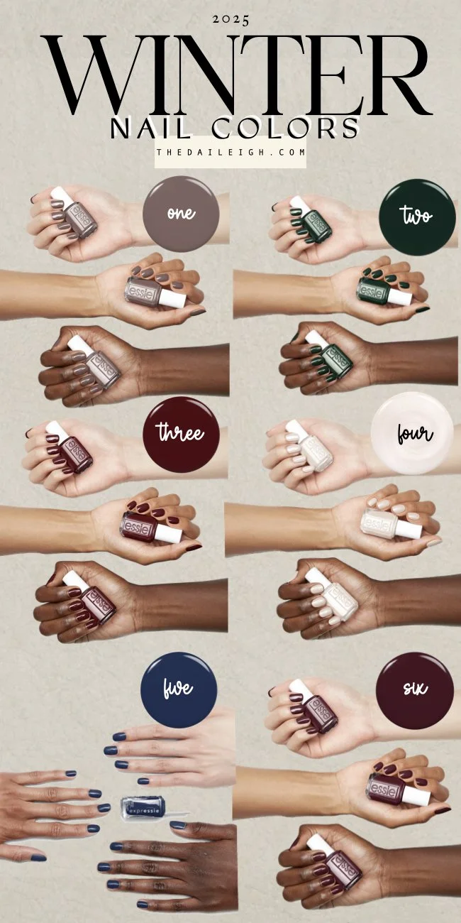 Winter Nail Colors