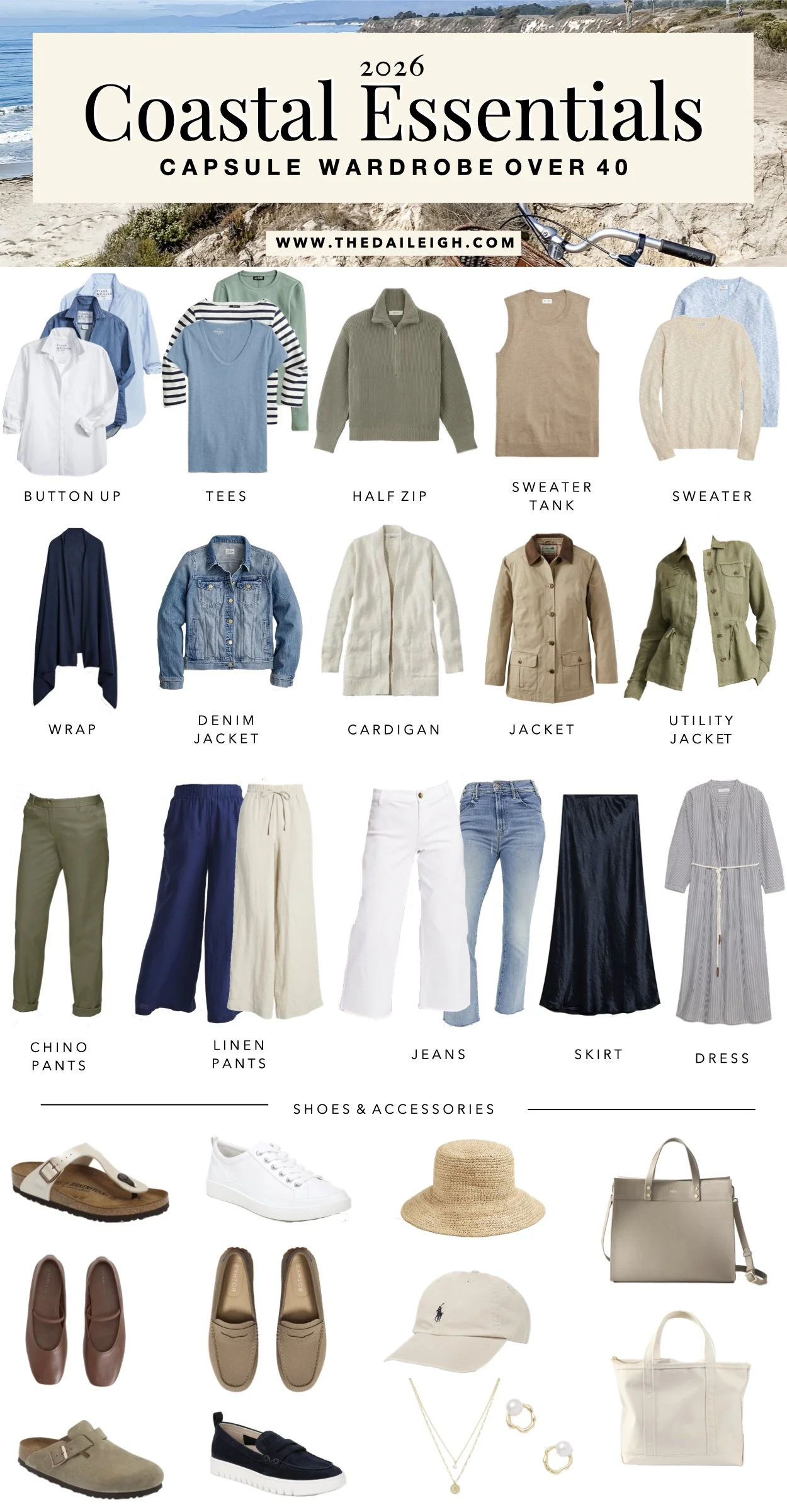 2026 Coastal Wardrobe Essentials