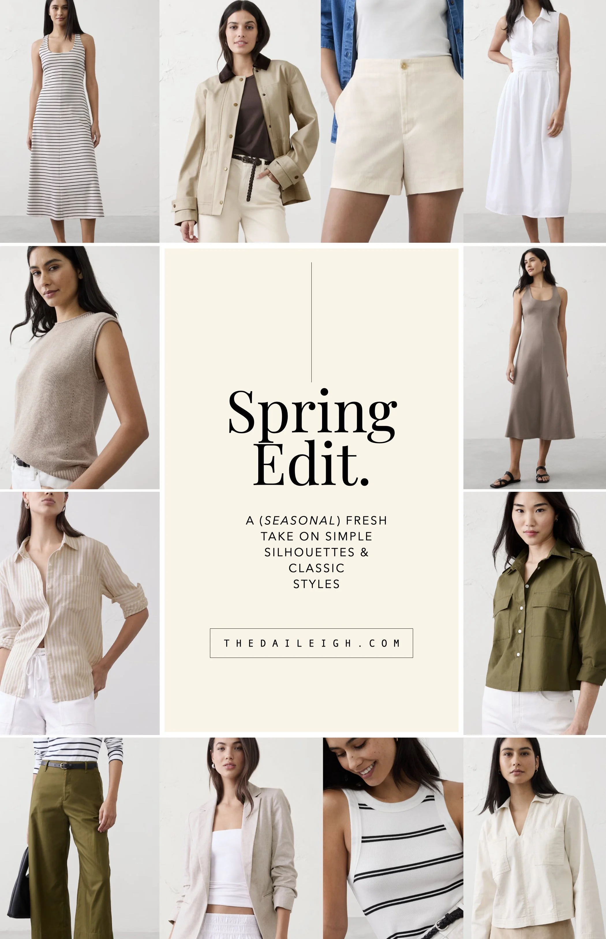 Banana Republic Spring Pieces to Build a Capsule Wardrobe Around