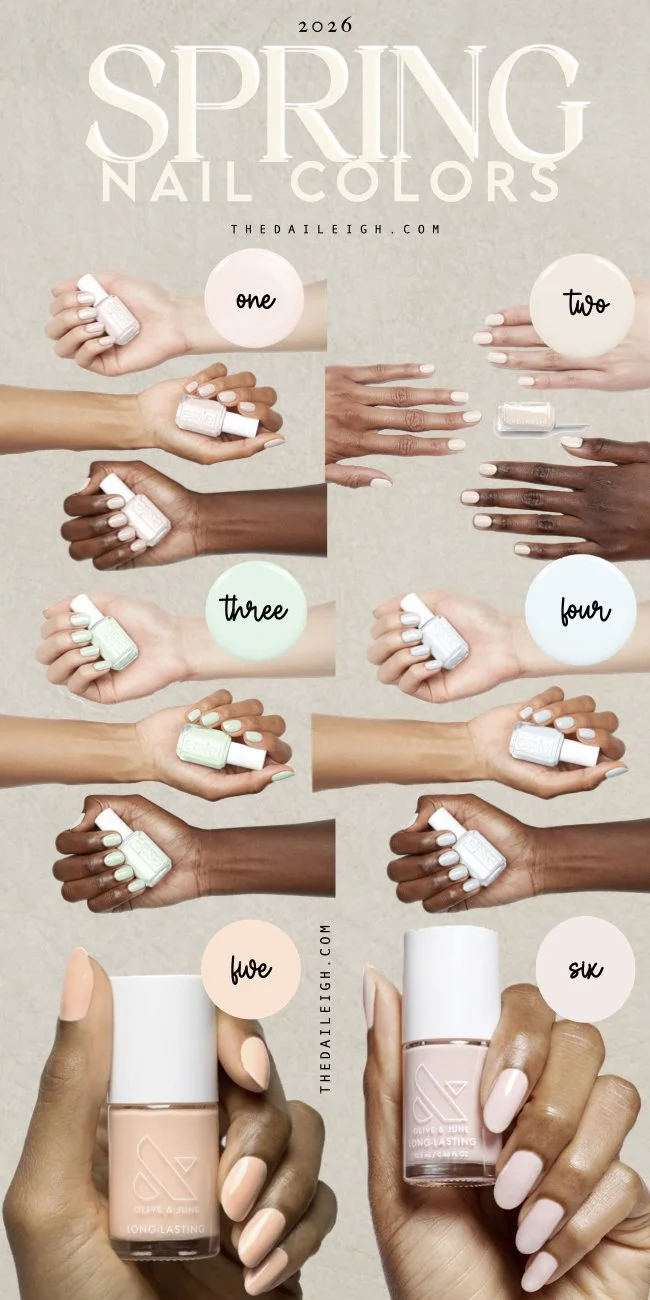 Spring 2026 Nail Shades