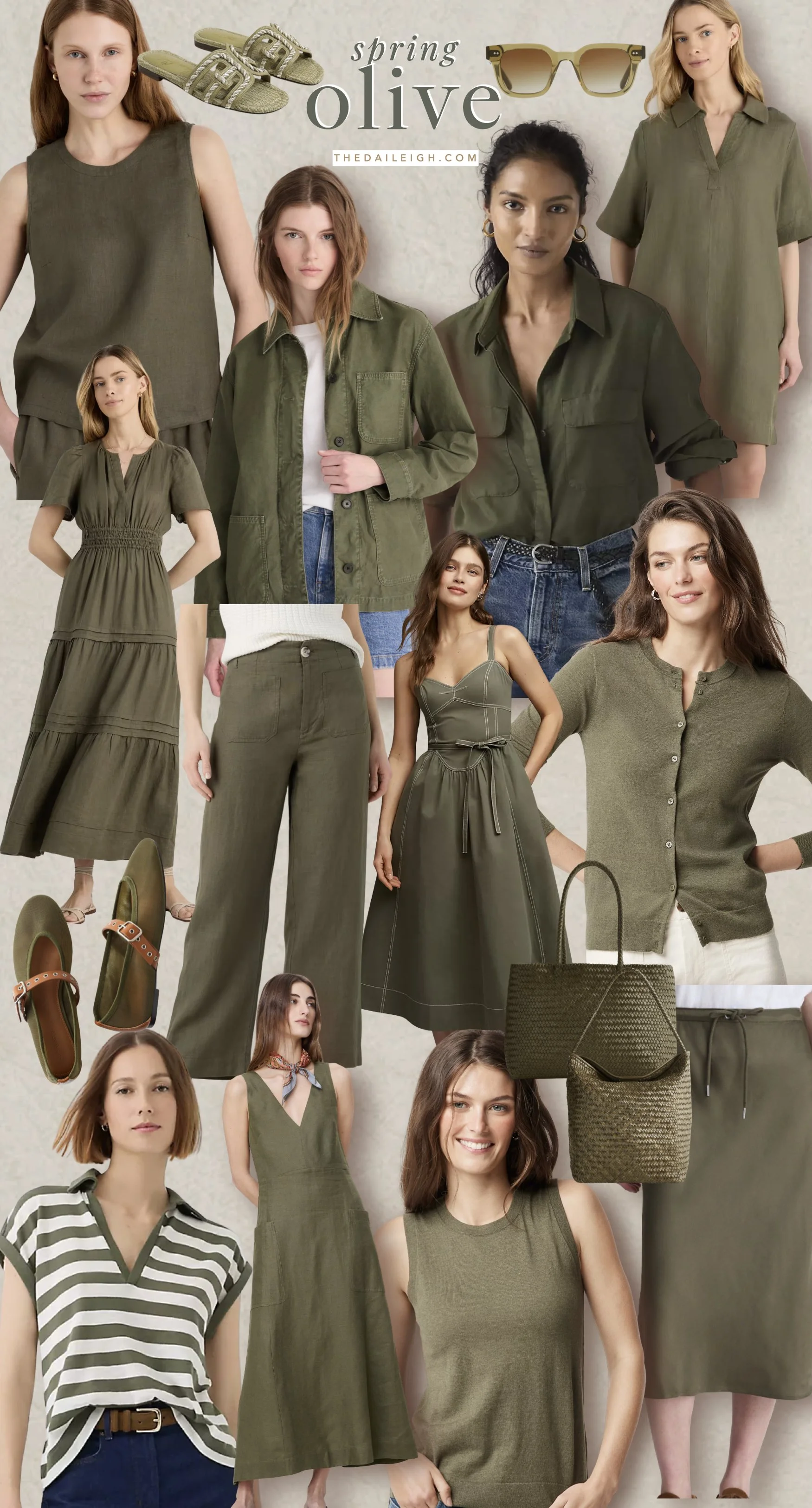 Spring Olive Wardrobe Additions
