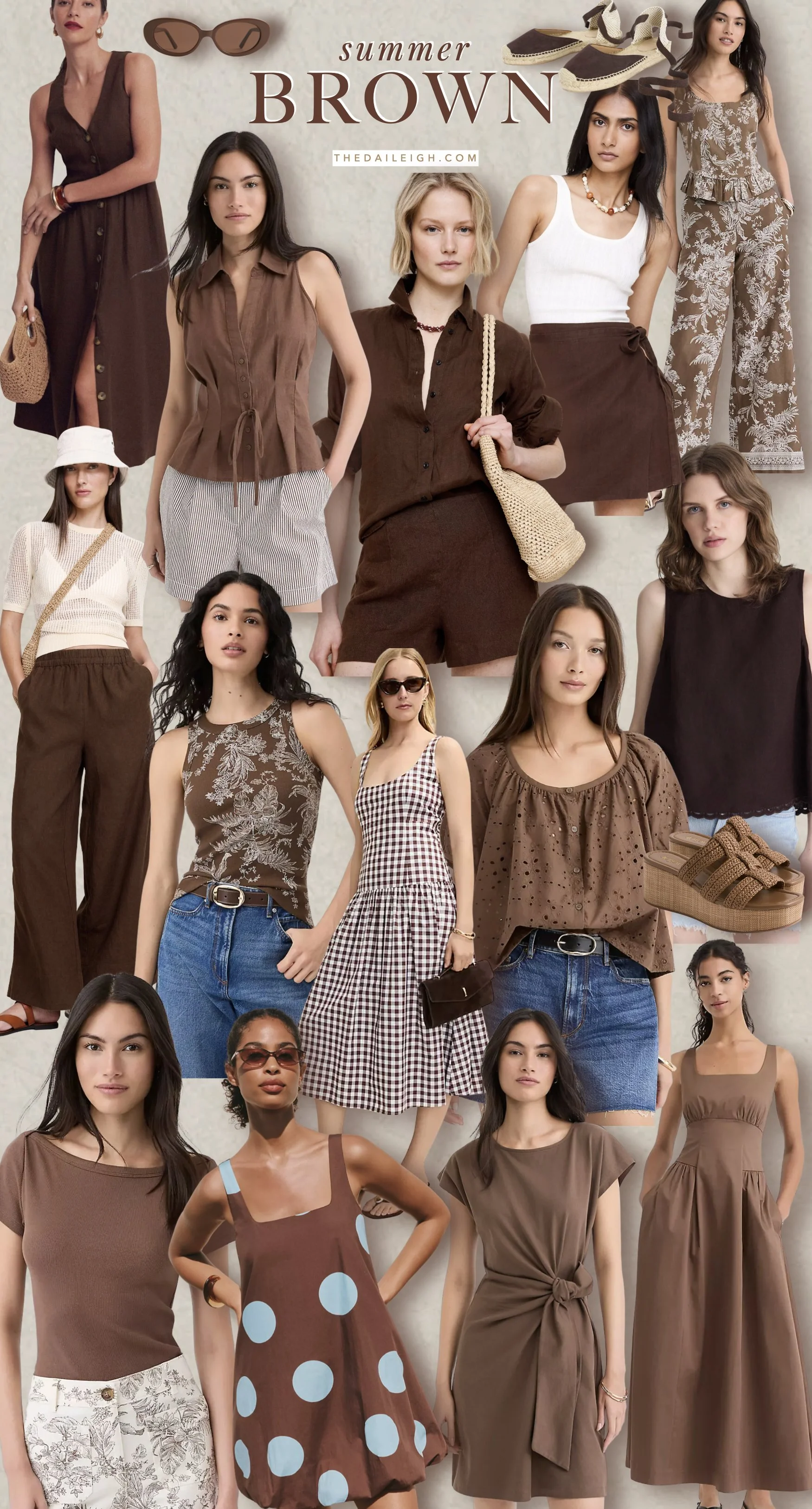 Summer Brown Wardrobe Additions 2026