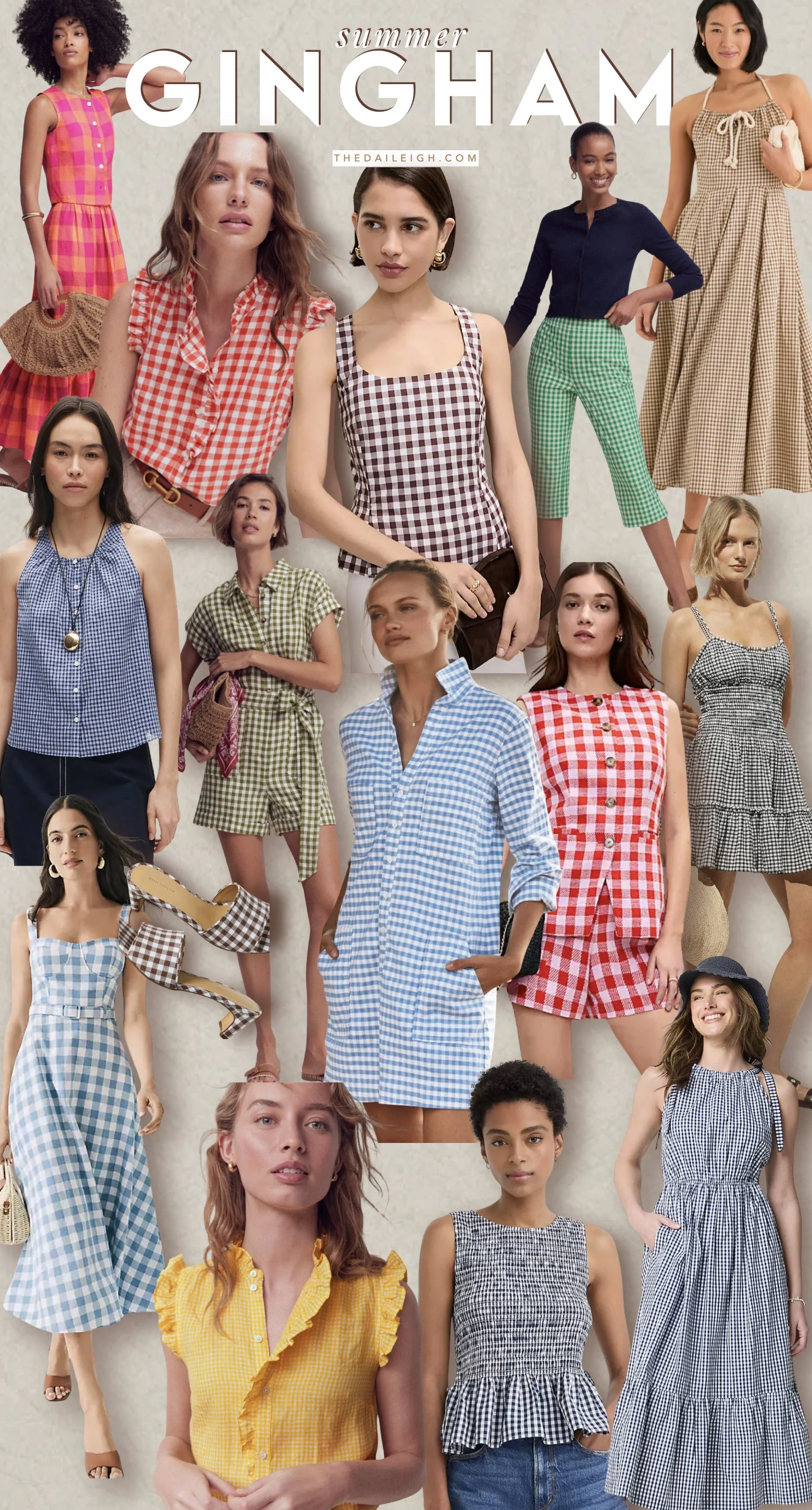 Summer Gingham Wardrobe Additions