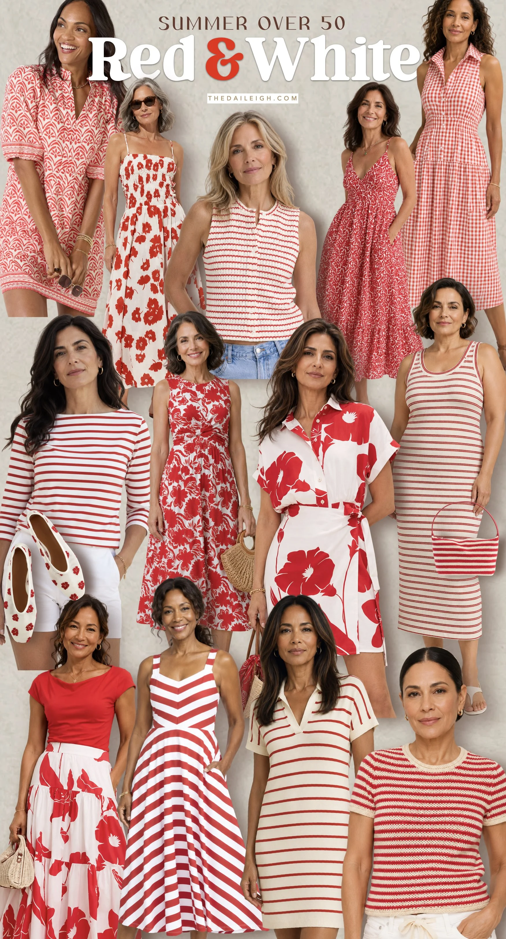 Summer Red and White