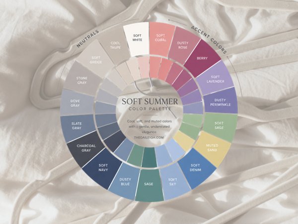 Soft Summer Color Palette: The Best Clothing Colors for a Soft Summer Wardrobe