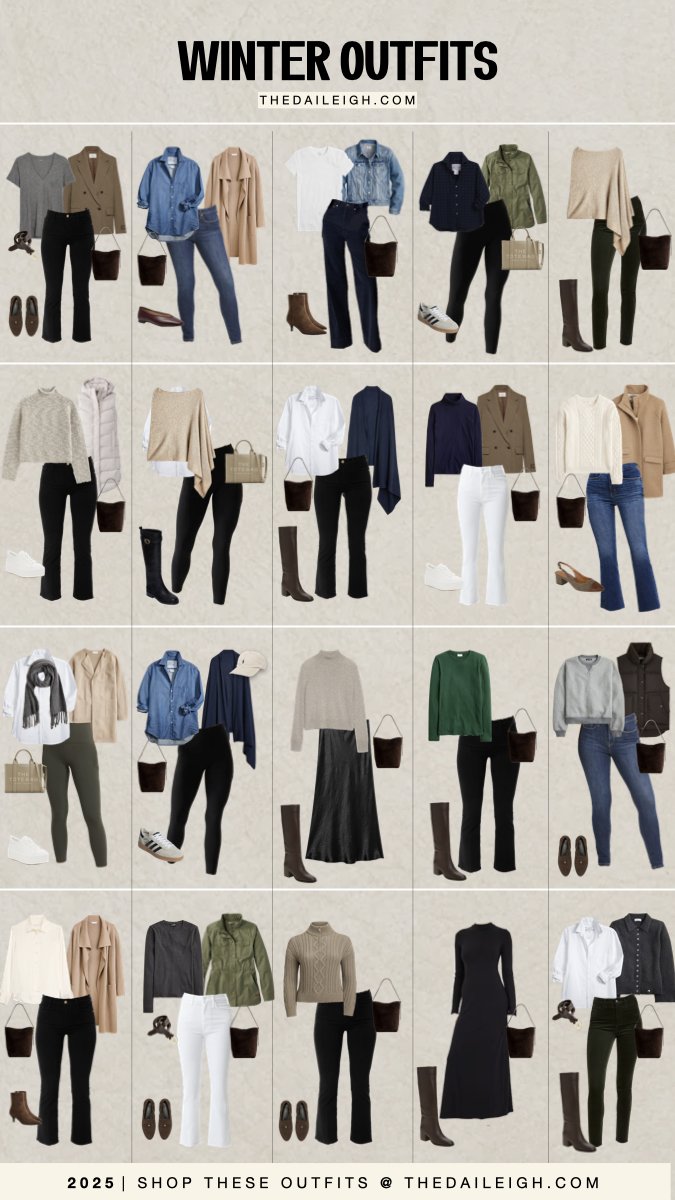 Winter Outfits for Women Over 40