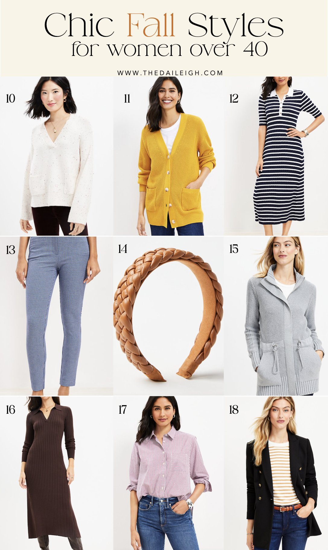 LOFT Fall Styles for Women Over 40 — THE DAILEIGH