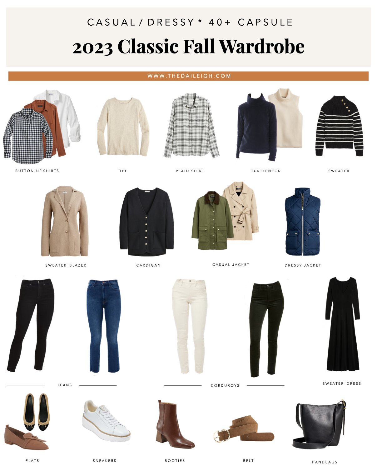 Classic Work Capsule Wardrobe 2023