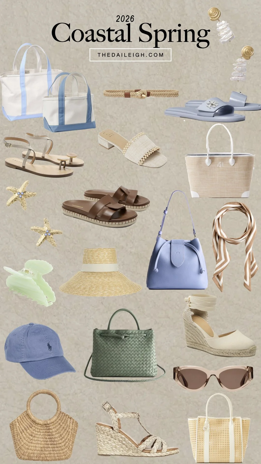Spring 2026 Coastal Accessories