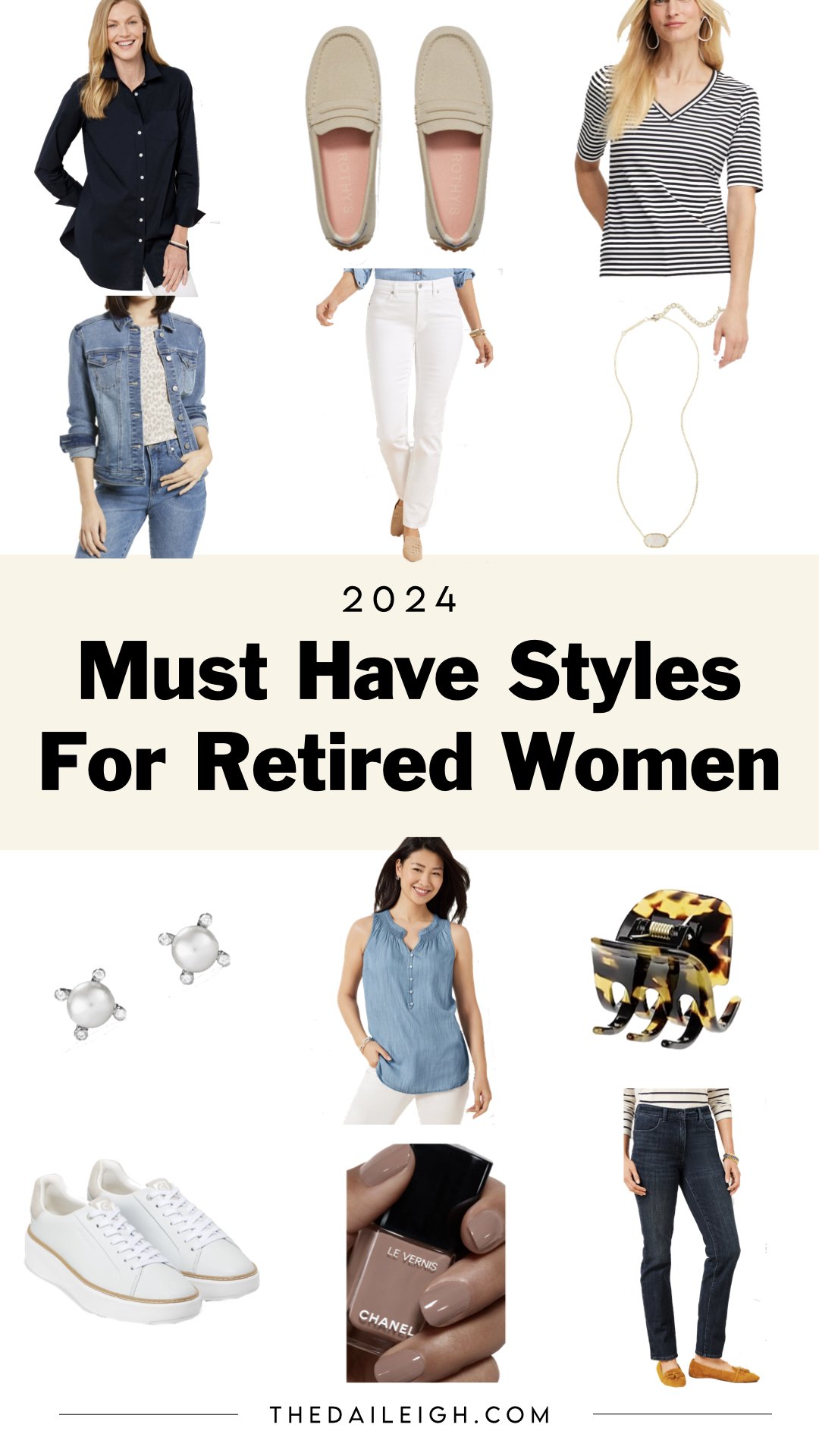 2024 Must Have Wardrobe Essentials for Retired Women — THE DAILEIGH