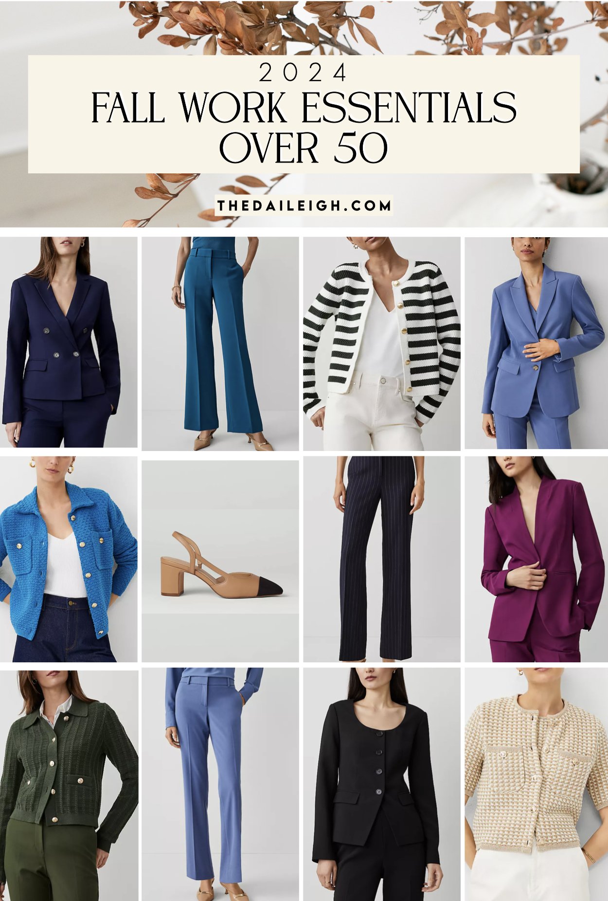 Ann Taylor PreFall Work Wear for Women Over 50 — THE DAILEIGH — free download