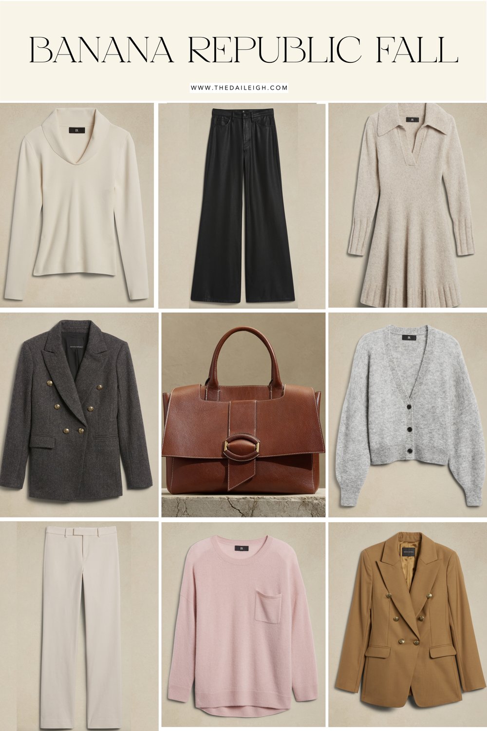 Banana Republic Fall Styles — THE DAILEIGH