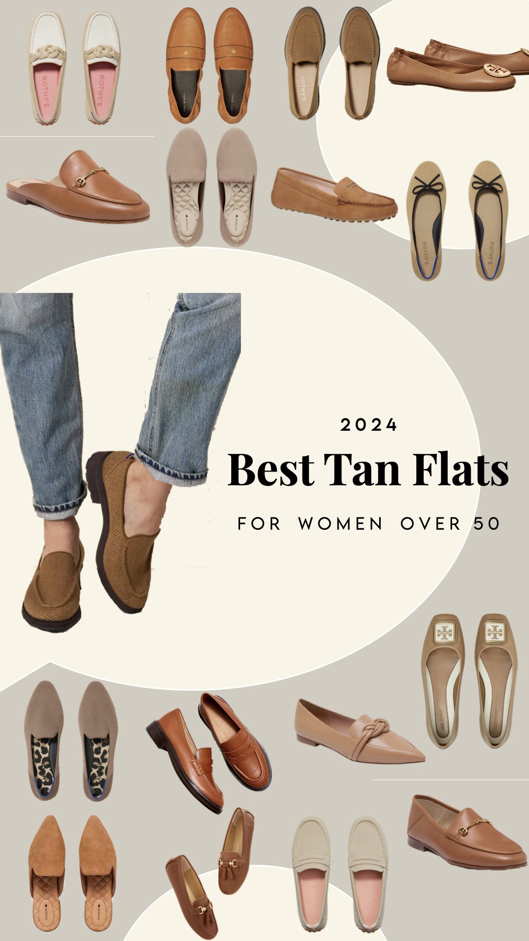 The Best Tan Flats To Wear In 2024 Over 50