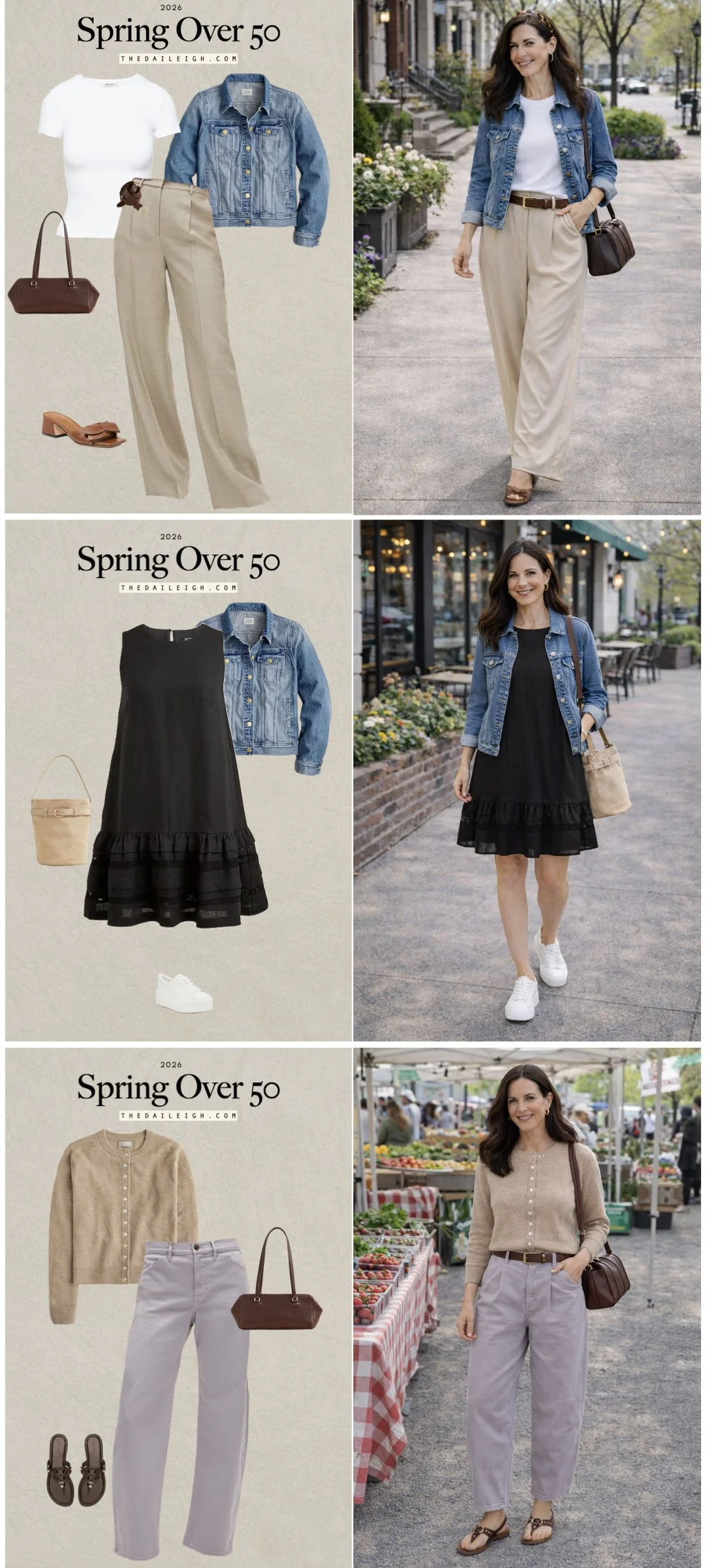 spring outfits for women over 50