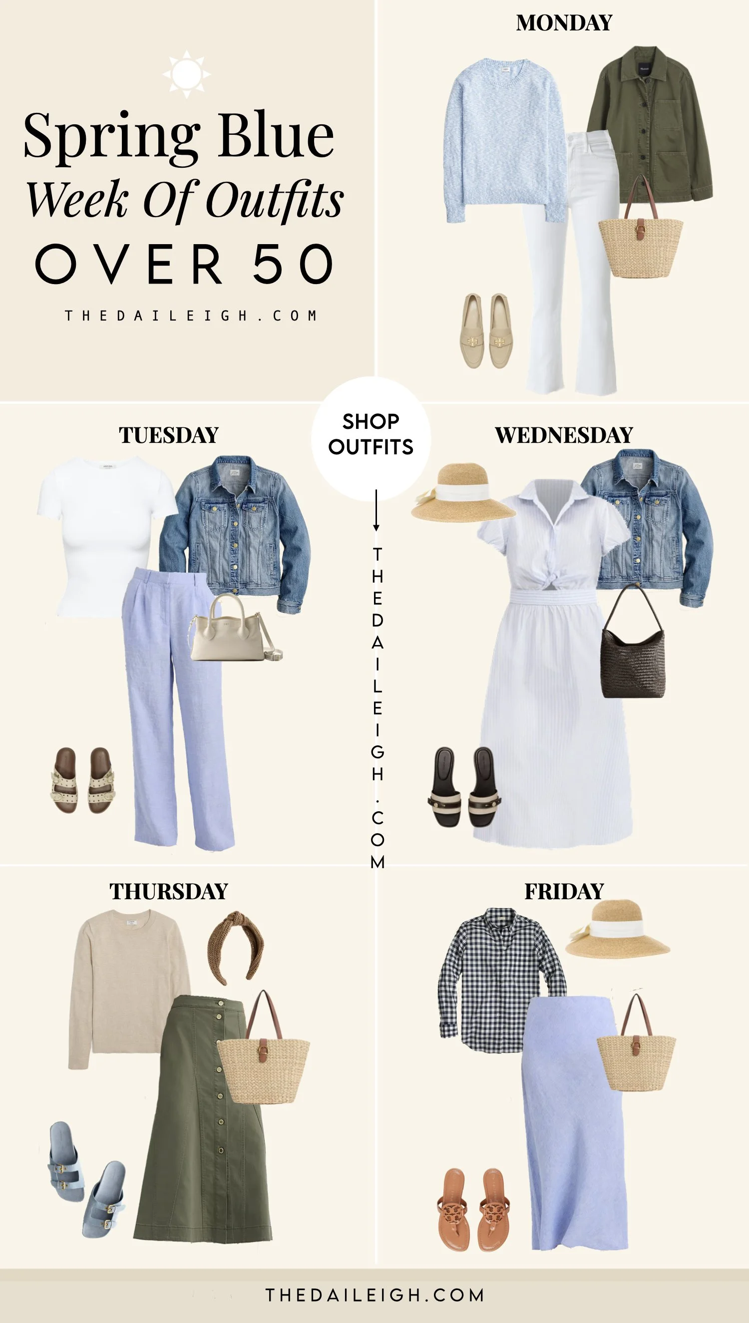 Spring Outfits for Women Over 50