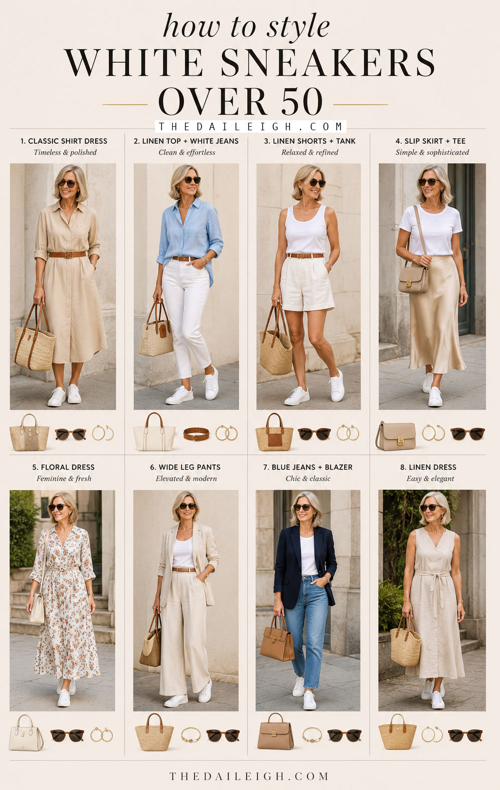 how to style sneakers over 50