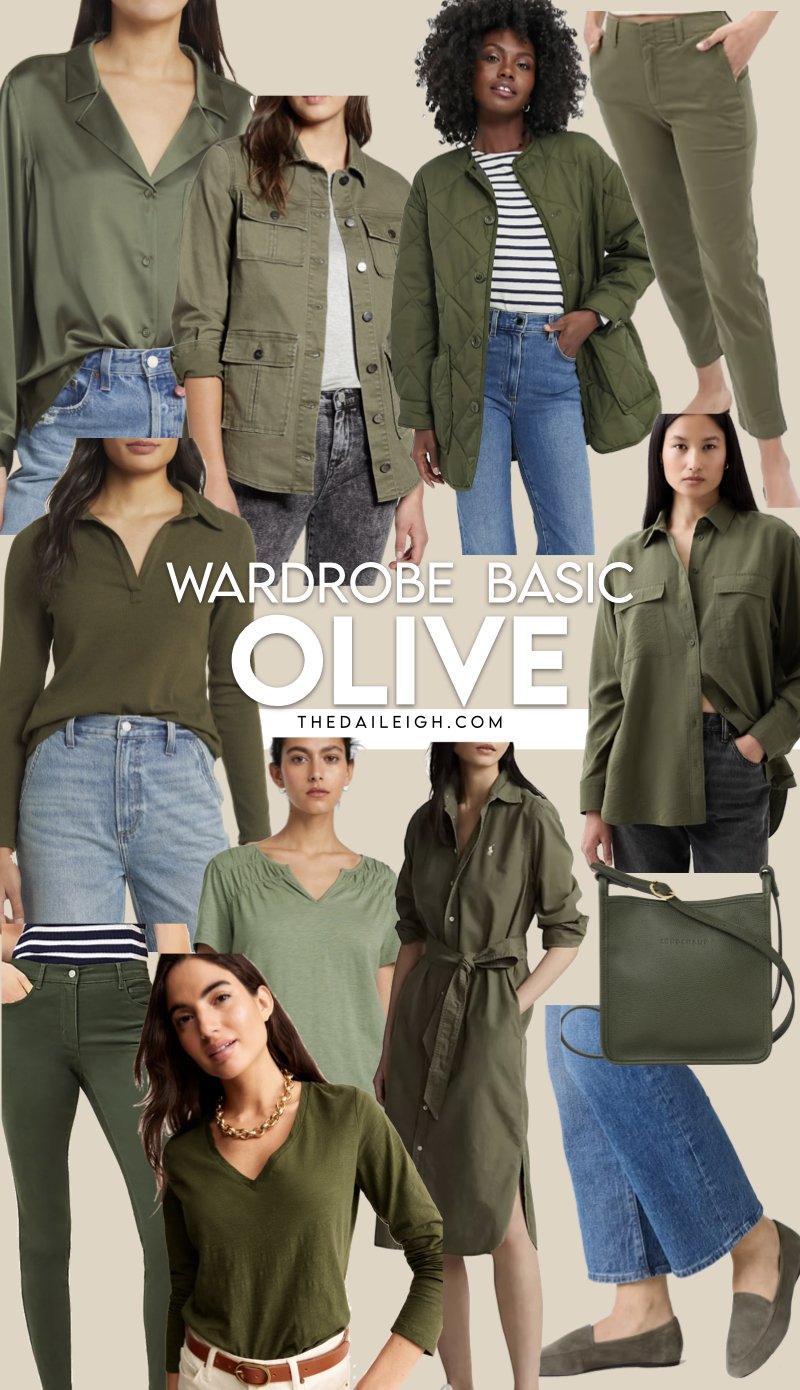 Wardrobe Color: Olive — THE DAILEIGH