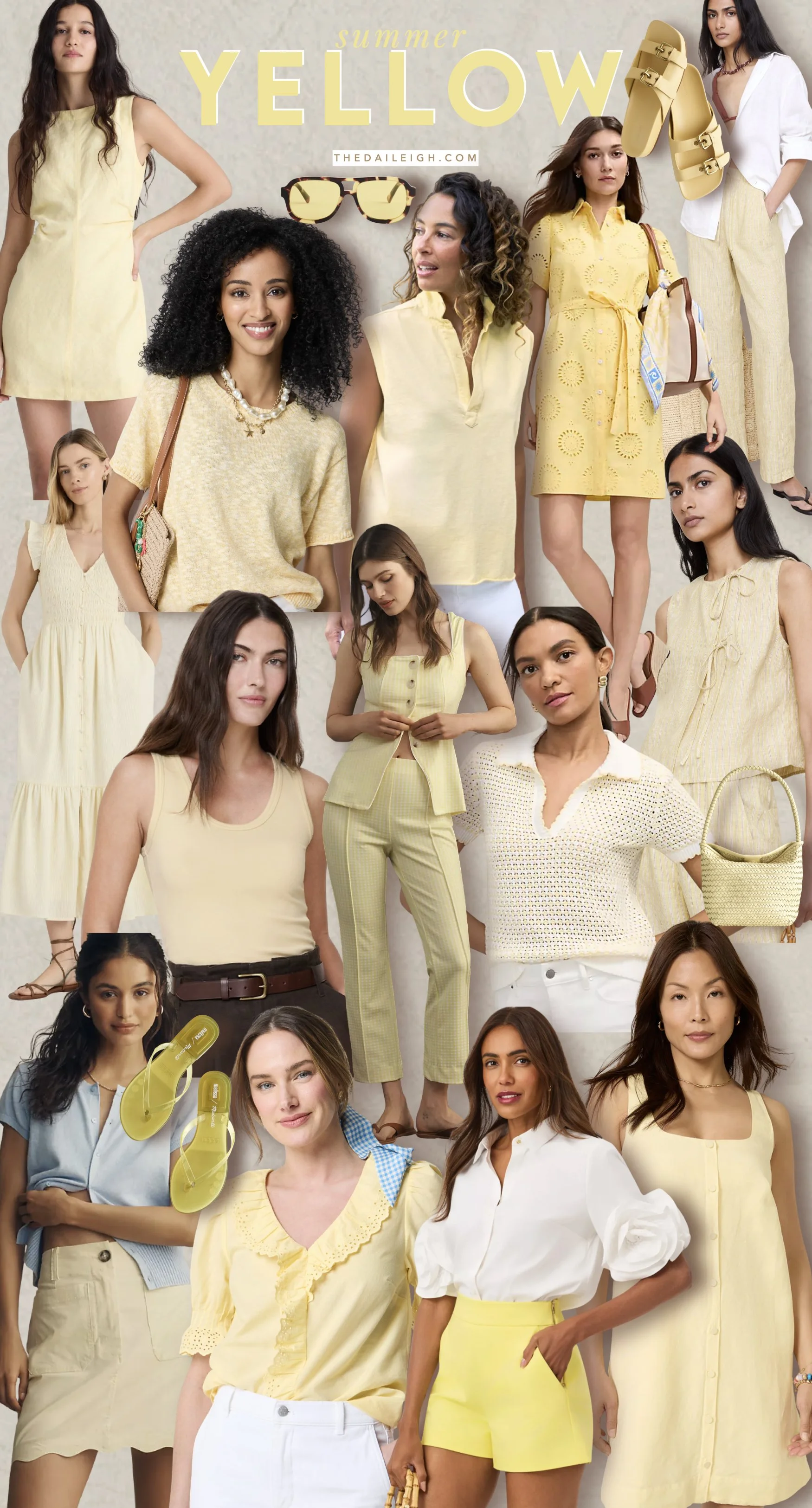 How to wear yellow in summer