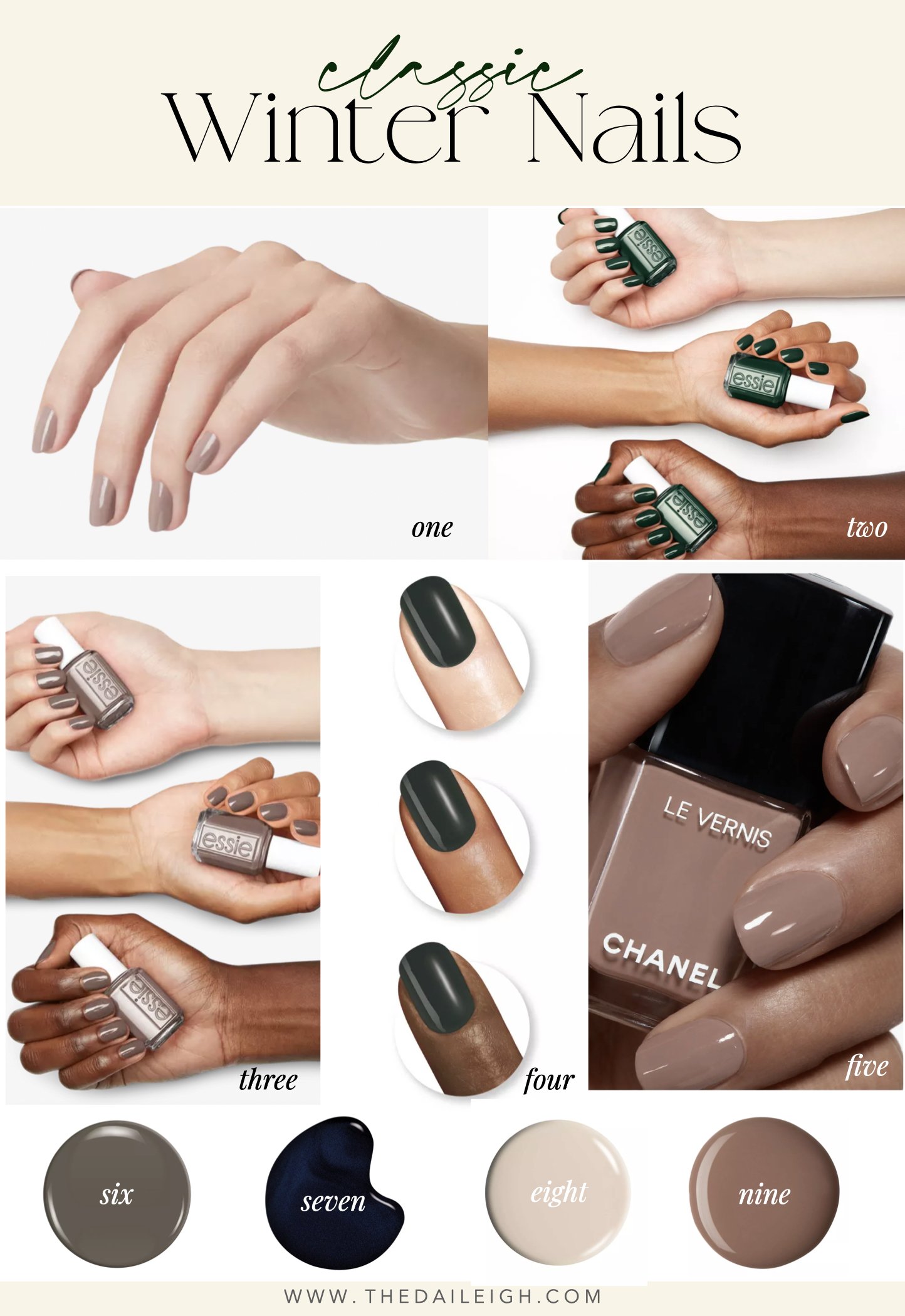 The Top Nail Colours For Winter 2023 | BEAUTY/crew