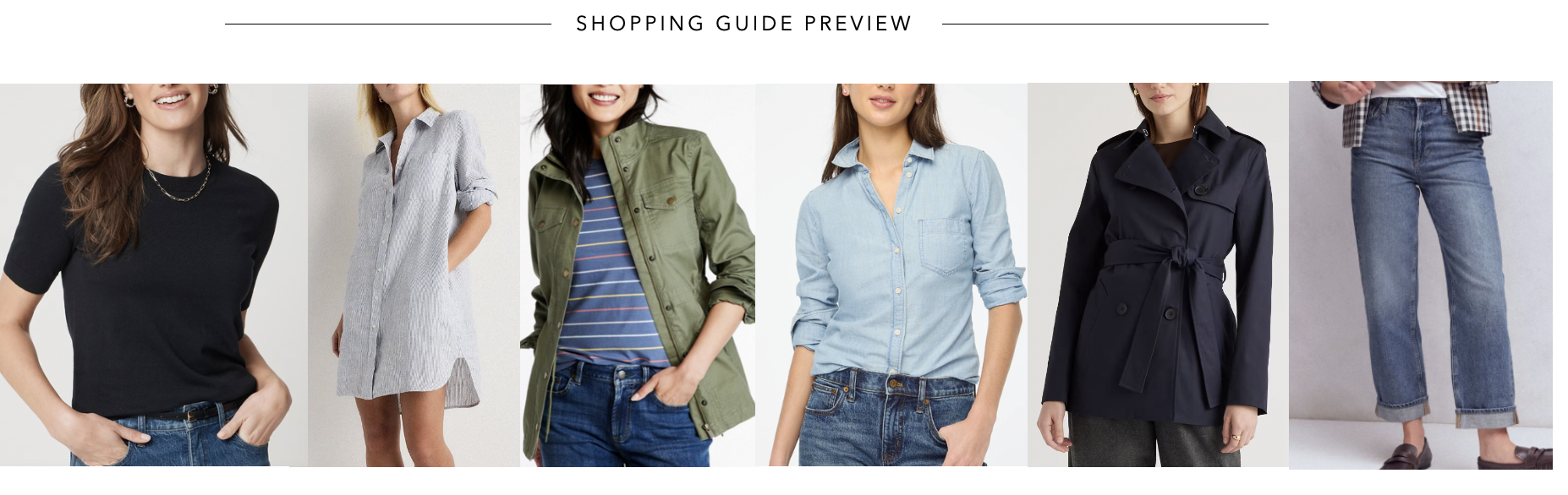 Wardrobe Basics Capsule Wardrobe