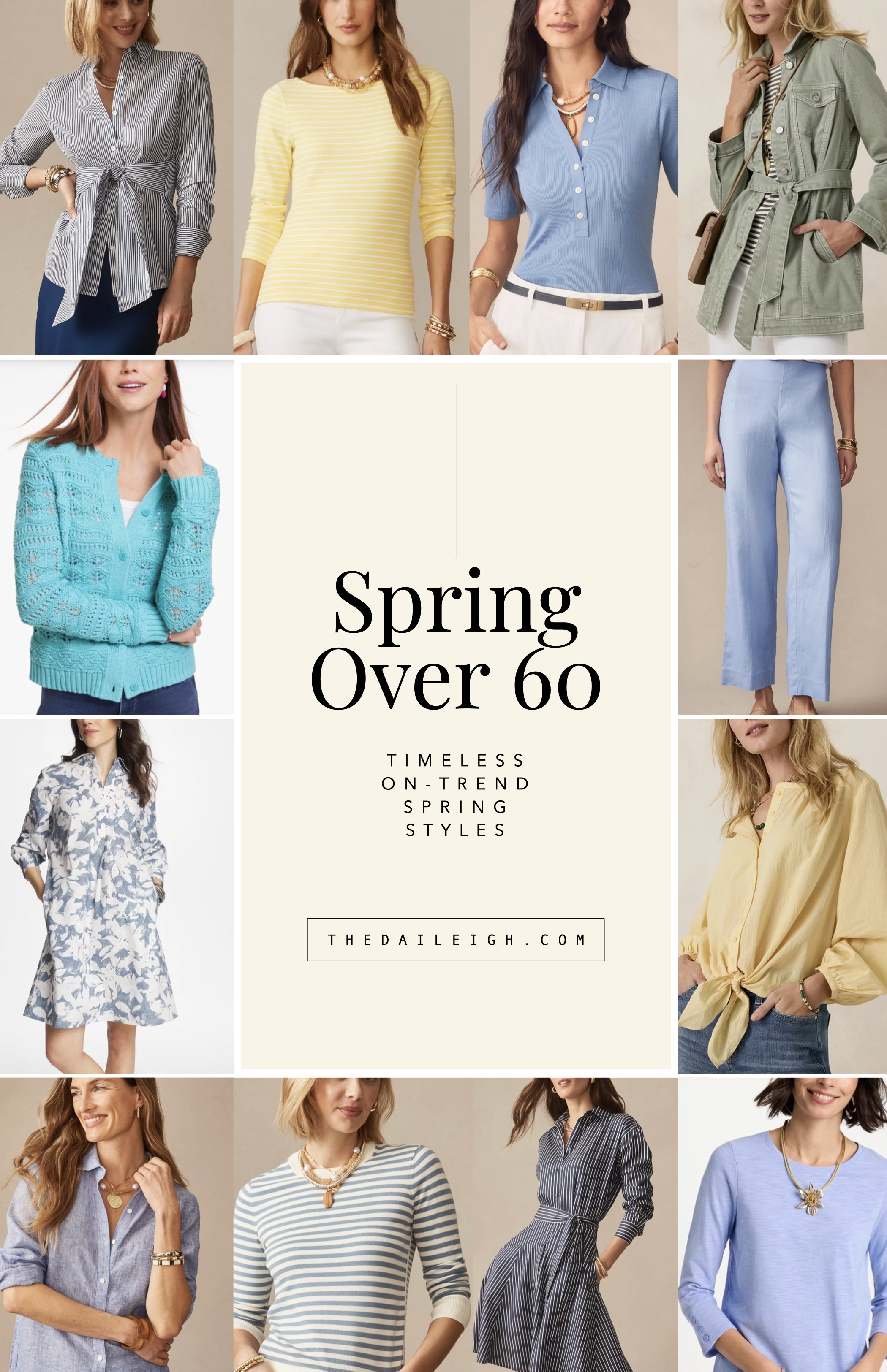 What to wear in spring over 60