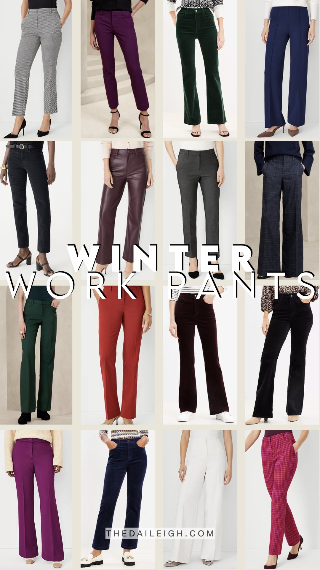 Winter Work Pants — THE DAILEIGH