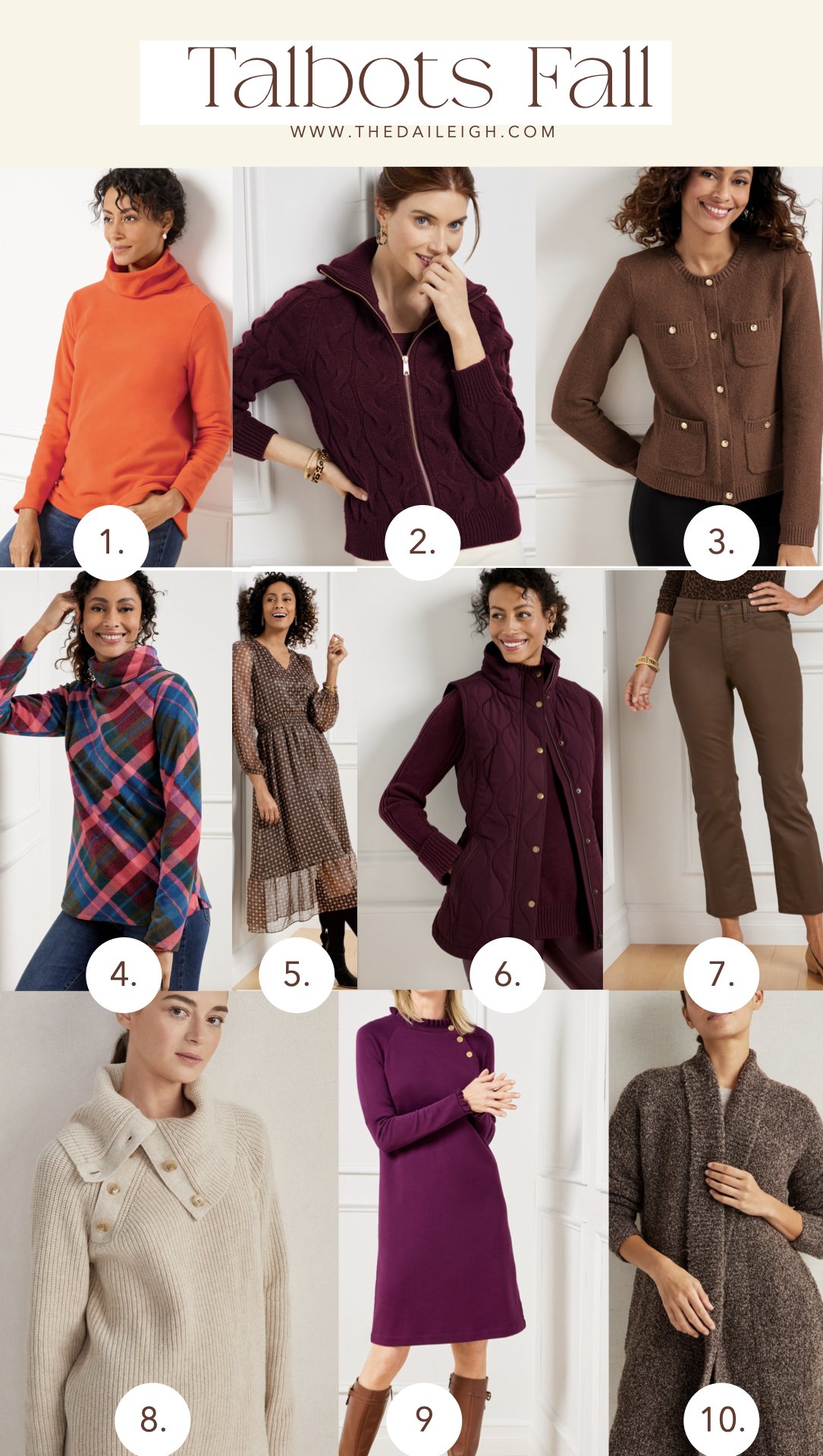 Talbots: Top 20 Fall Styles — THE DAILEIGH