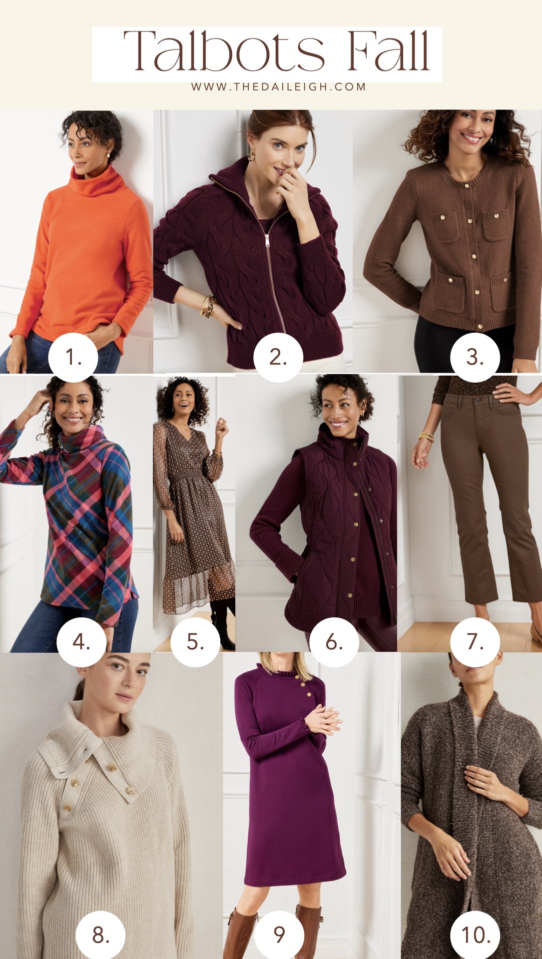 Fall Wardrobe Staples from Talbots