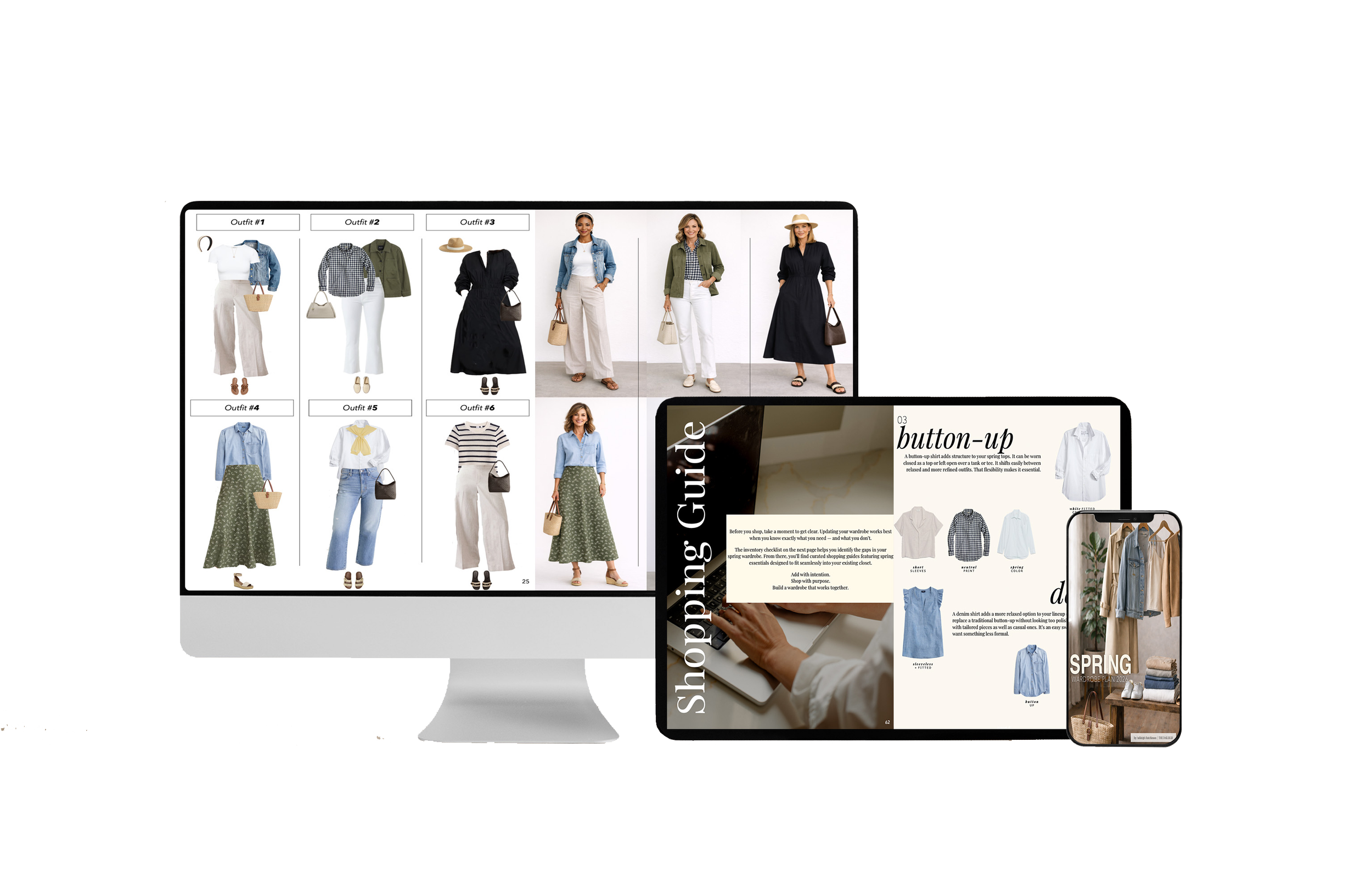 2026 spring wardrobe plan ebook