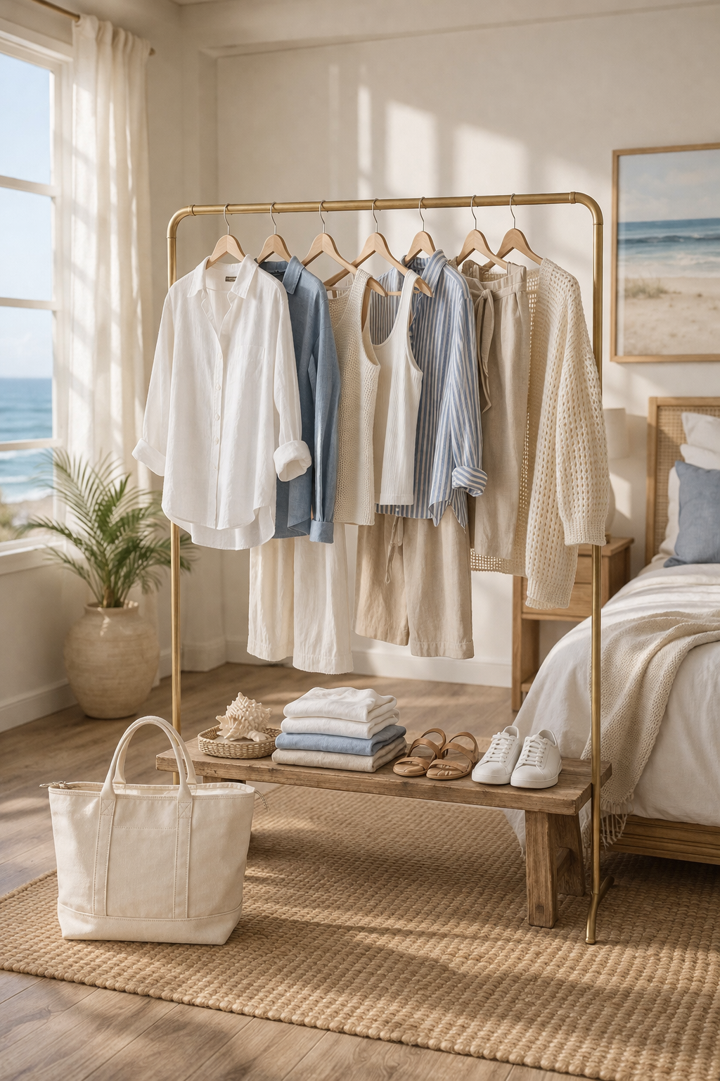 Coastal Capsule Wardrobe.