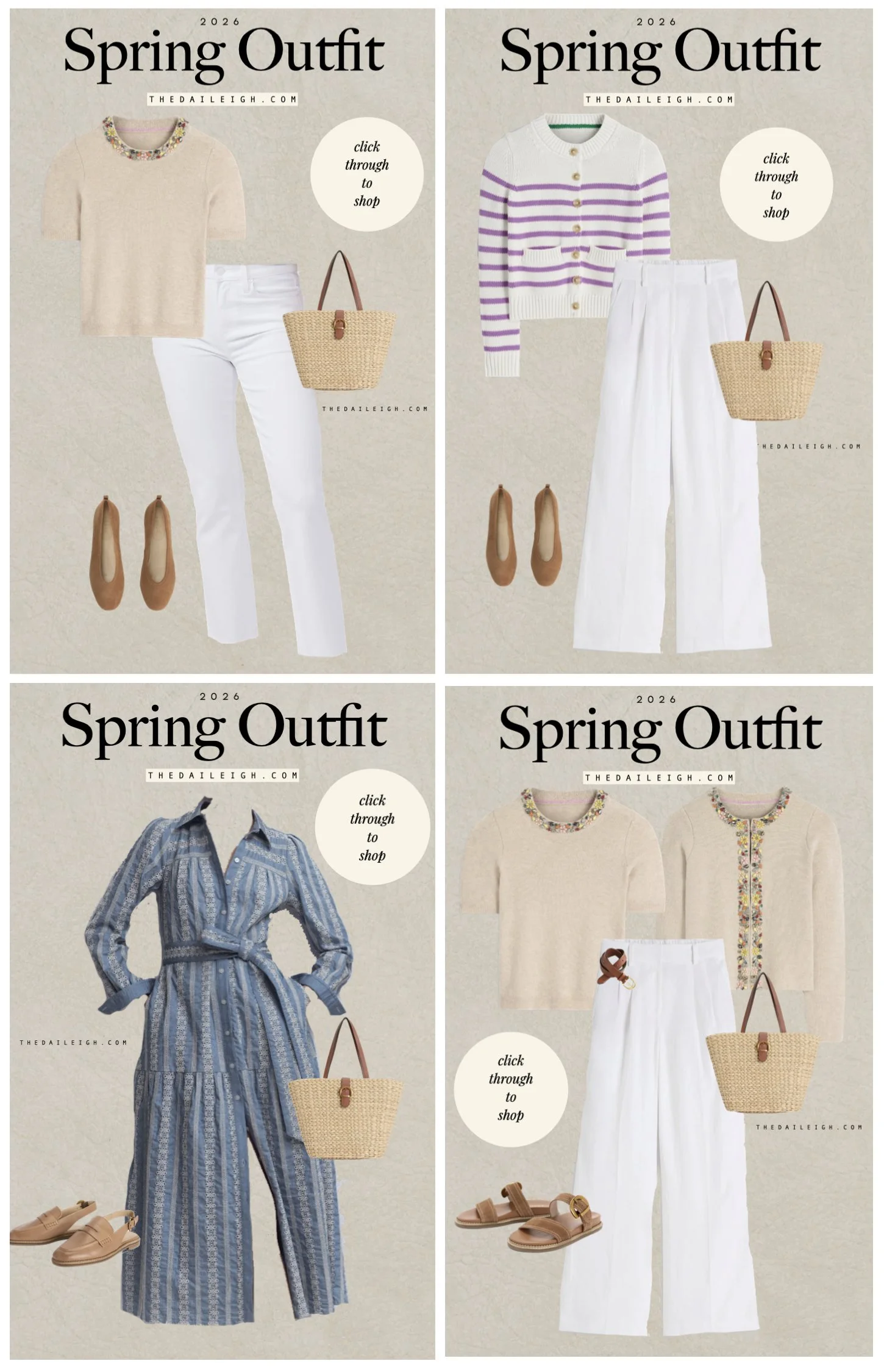 spring outfit ideas for women over 40