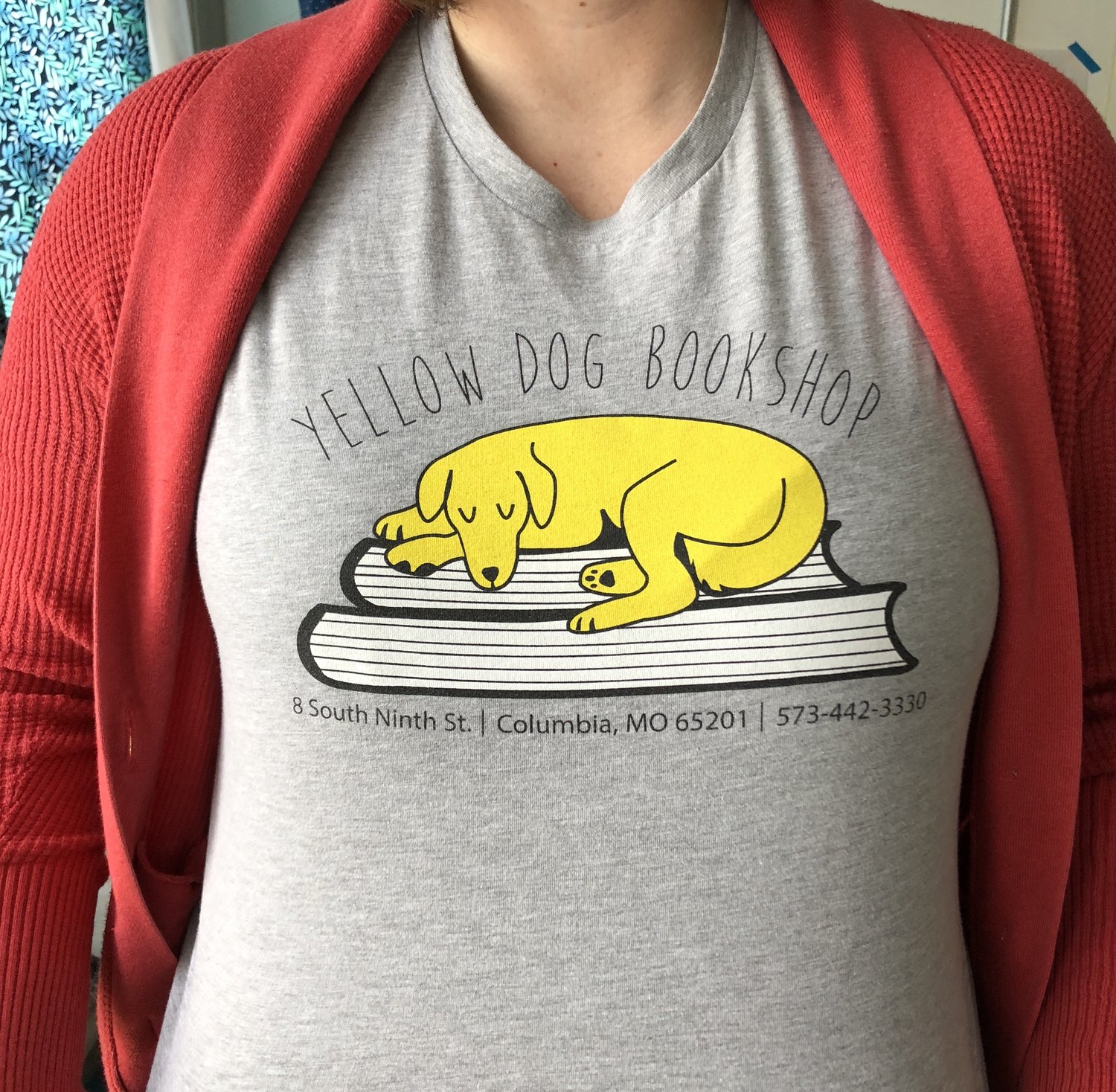 Yellow Dog Logo T-Shirt — Yellow Dog Bookshop