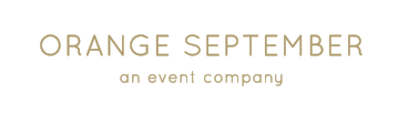 Orange September an event company