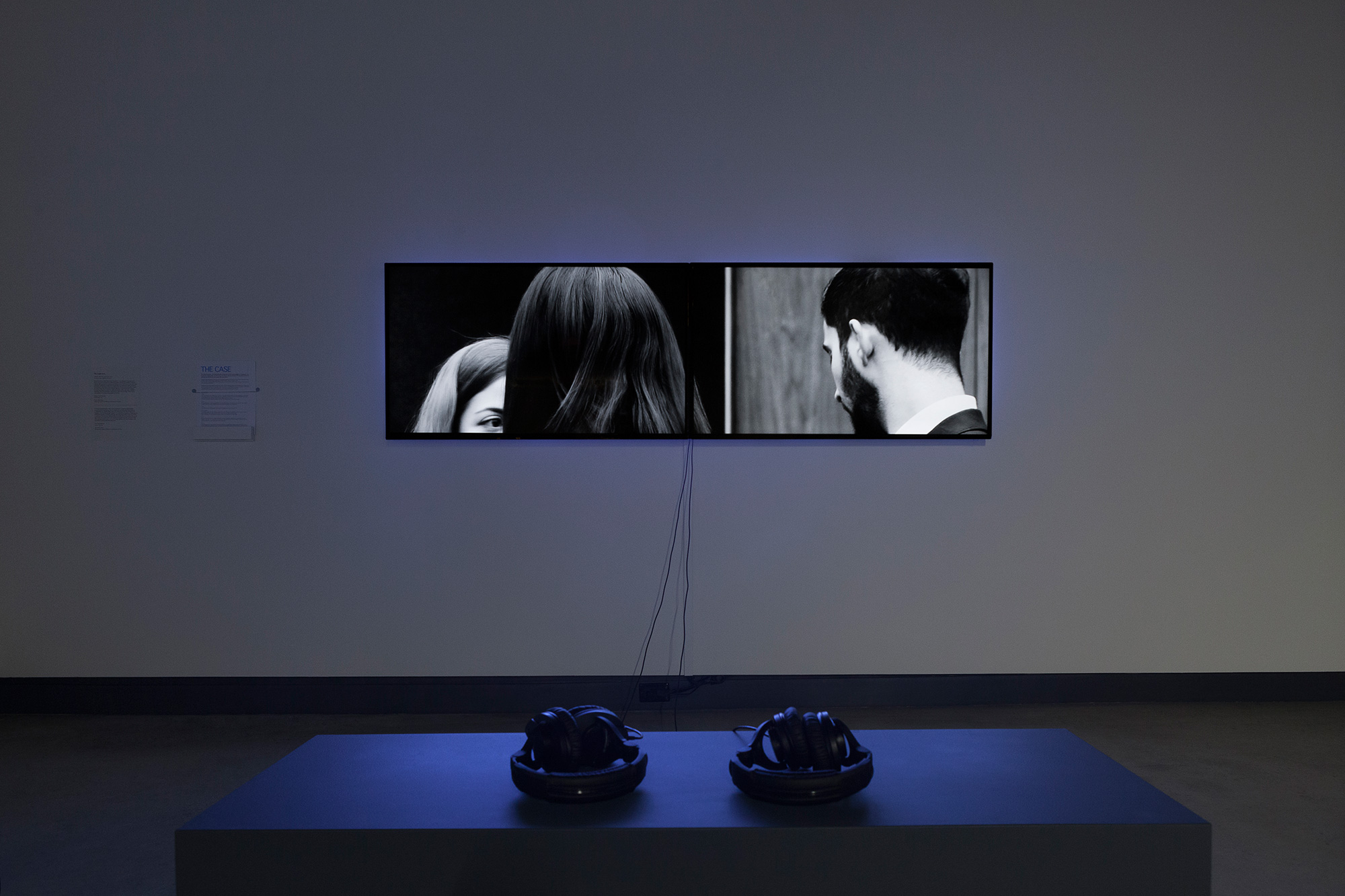© Gabriela Löffel, The Case (2015). Vue de l'exposition. Photo : Marilou Crispin.