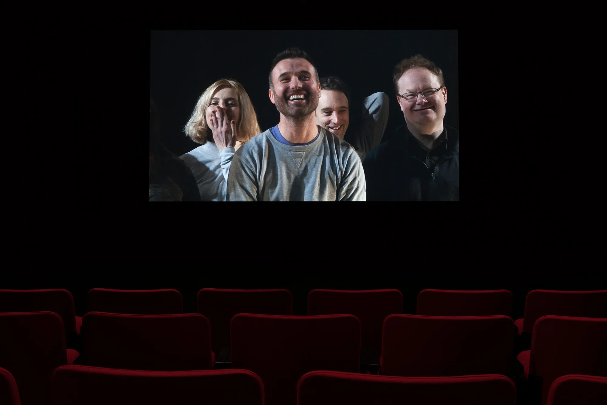 © Kathryn Elkin, Dame 2 (2016). Vue de l'exposition Television . Photo : Marilou Crispin.