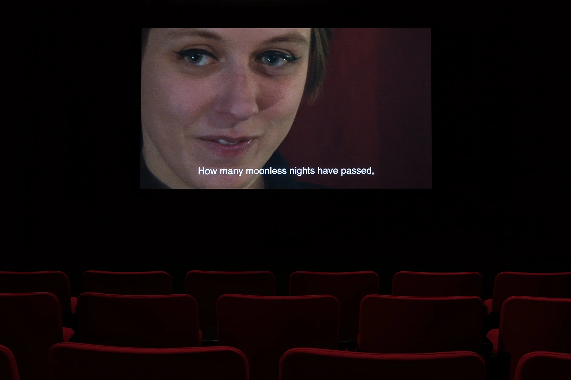 © Kathryn Elkin, Your Voice (2016). Vue de l'exposition Television . Photo : Marilou Crispin.