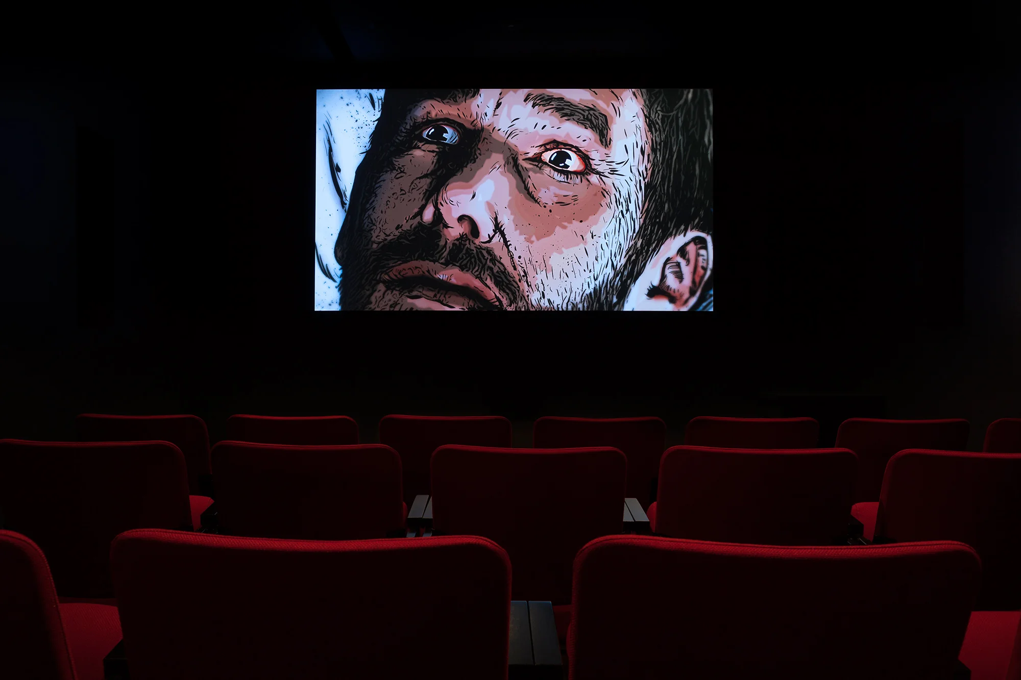 © Nathalie Melikian, The Last Man on Earth (2016). Vue de l'exposition. Photo : Marilou Crispin.
