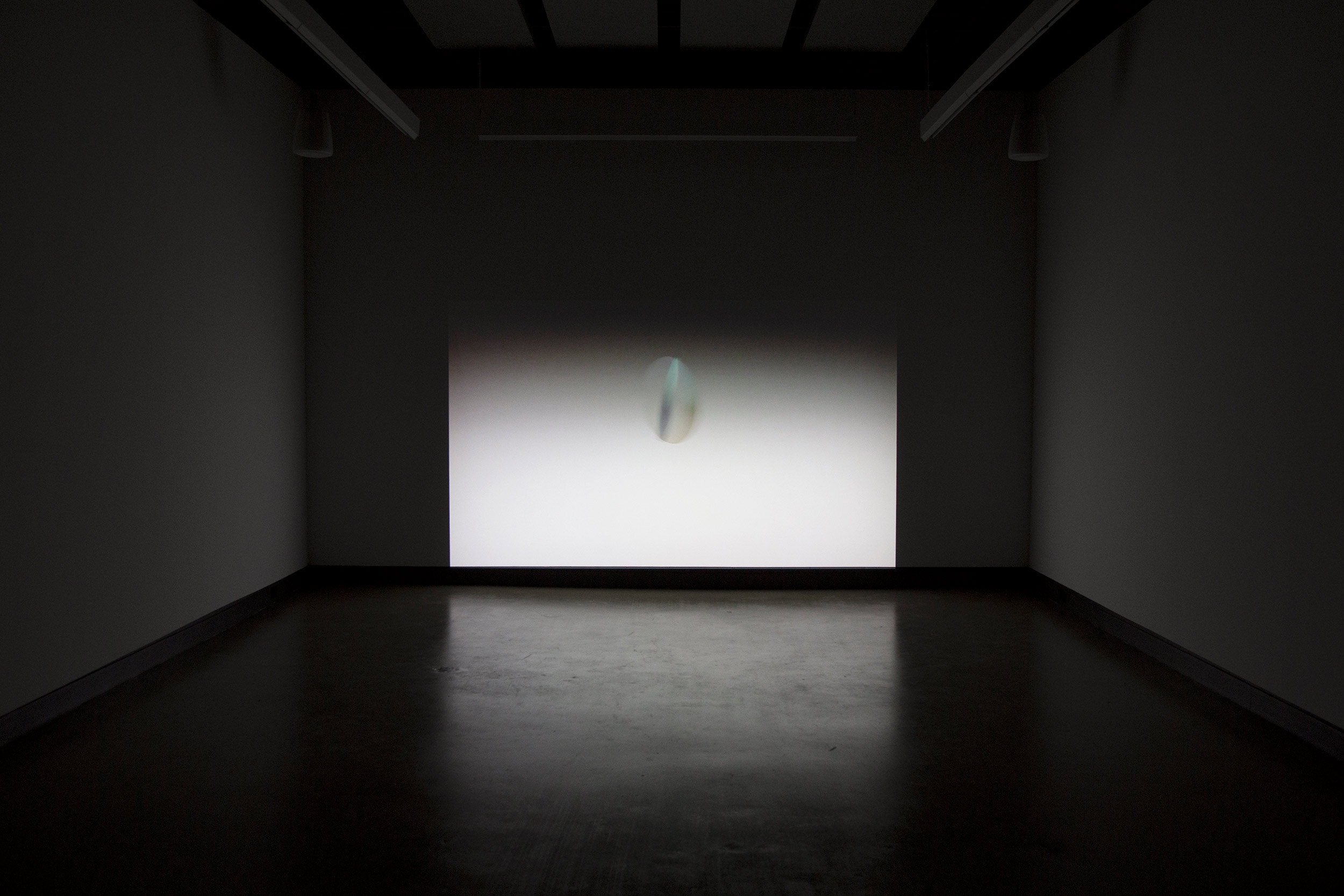  © Scott Massey,  Untitled (An object kindly enclyning)  (2012). Vue d’installation de l'exposition  Light Adjustments , Dazibao, 2014-2015. Photo : Sara A. Tremblay. 