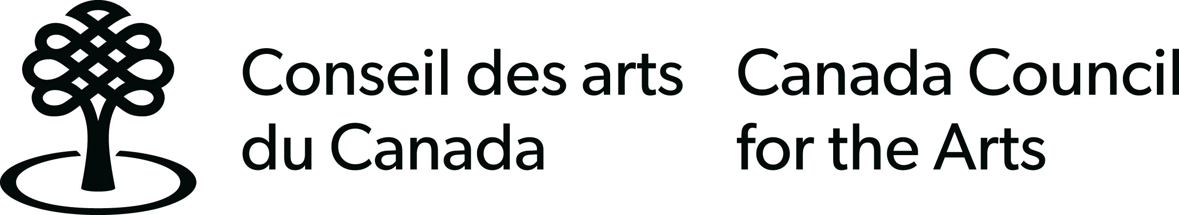  Logo Conseil des arts du Canada. 