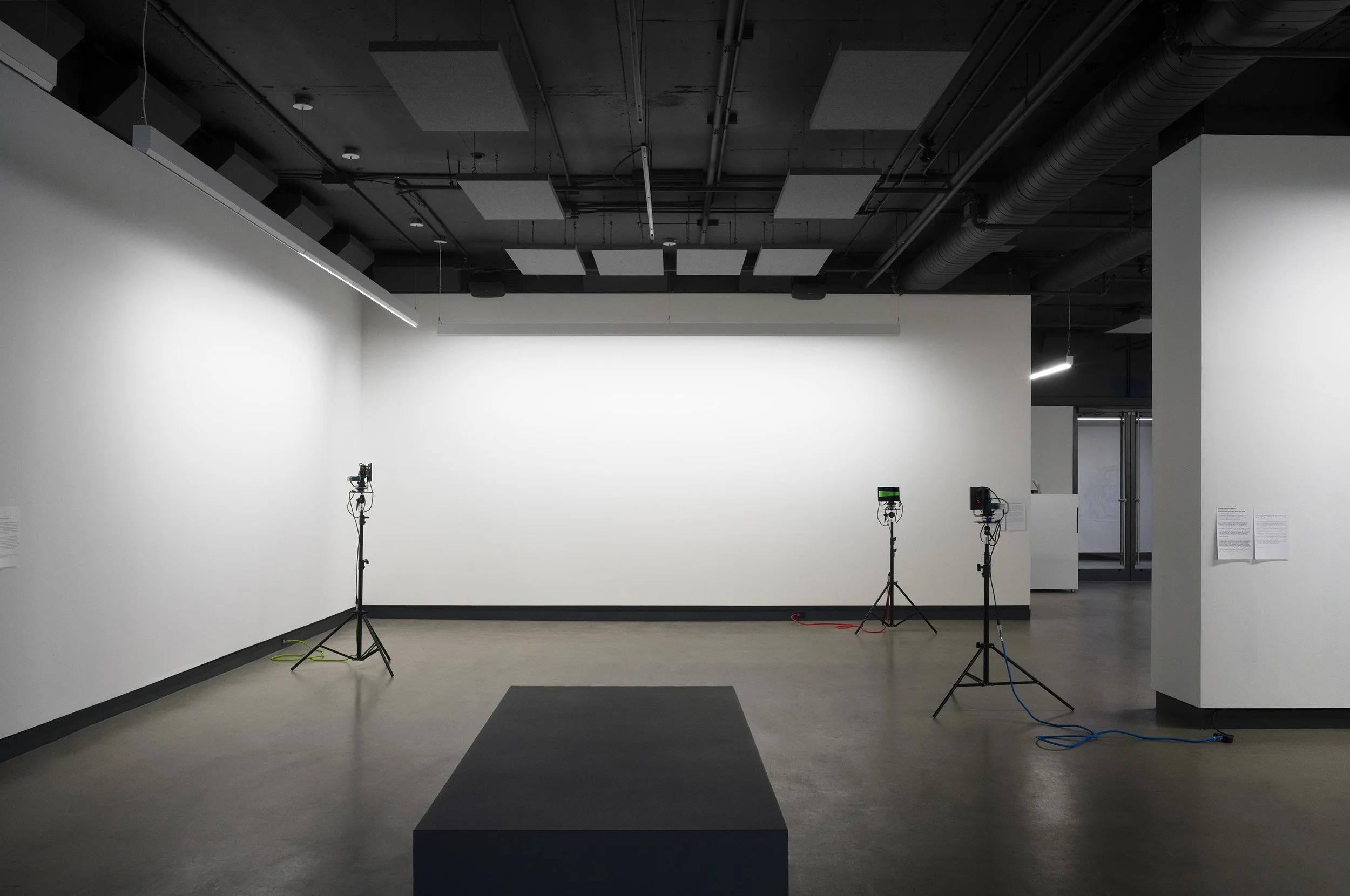  &nbsp;© Matt Nish-Lapidus,  Imaginary Volumes  (2025) dans l’exposition  The Art Gallery Problem , Dazibao, 2026. Coprésentée avec The Blackwood, University of Toronto Mississauga. Photo: Atlas documentation 