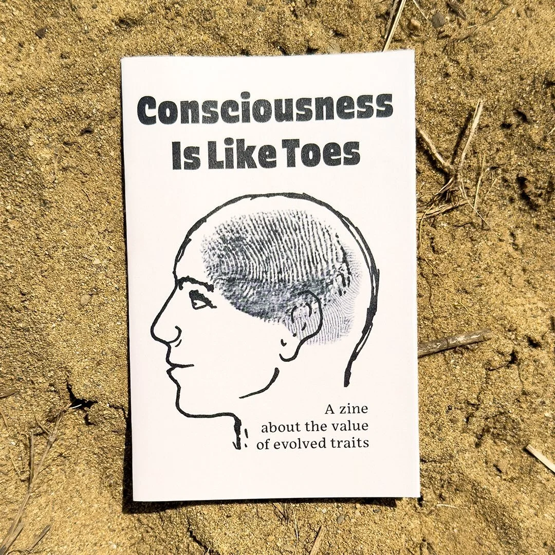 With all this talk of AI (and our increased understanding of other species!), we might start to wonder if other beings have &lsquo;achieved consciousness&rsquo; or &lsquo;become sentient&rsquo;. 

But this assumes too much!

1) That consciousness is 