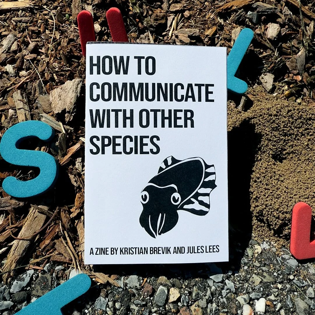 New zine! &ldquo;How to communicate with other species&rdquo; - our 56th issue of Unfolding Connections! You may have heard about folks using AI or other technological tools to decode the languages of whales or other species, but what you might not k