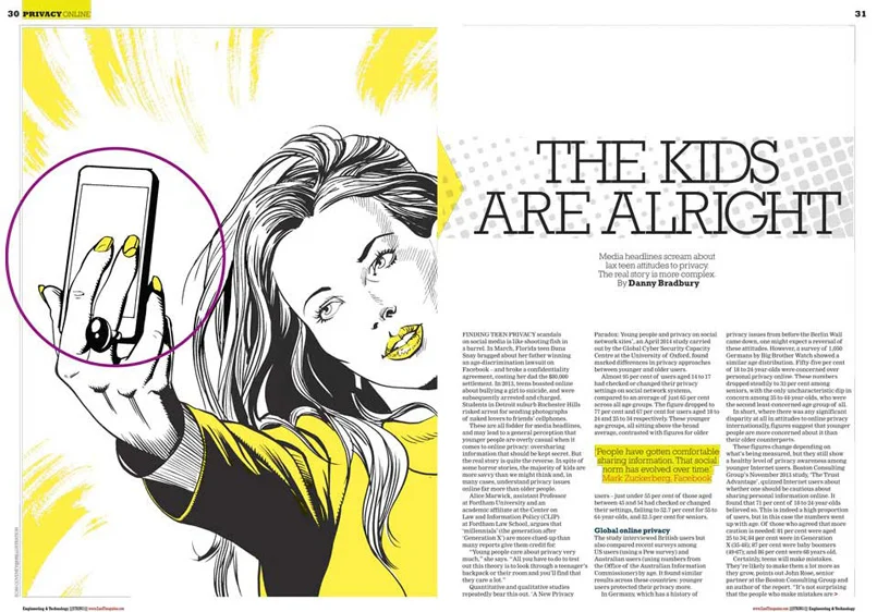 Feature for Engineering and Technology magazine.