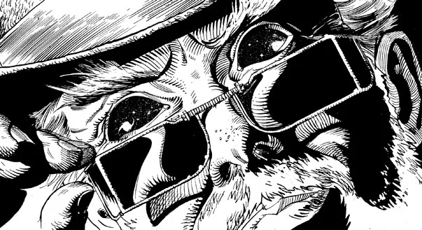 First closeup of Prof. Praetorius.
