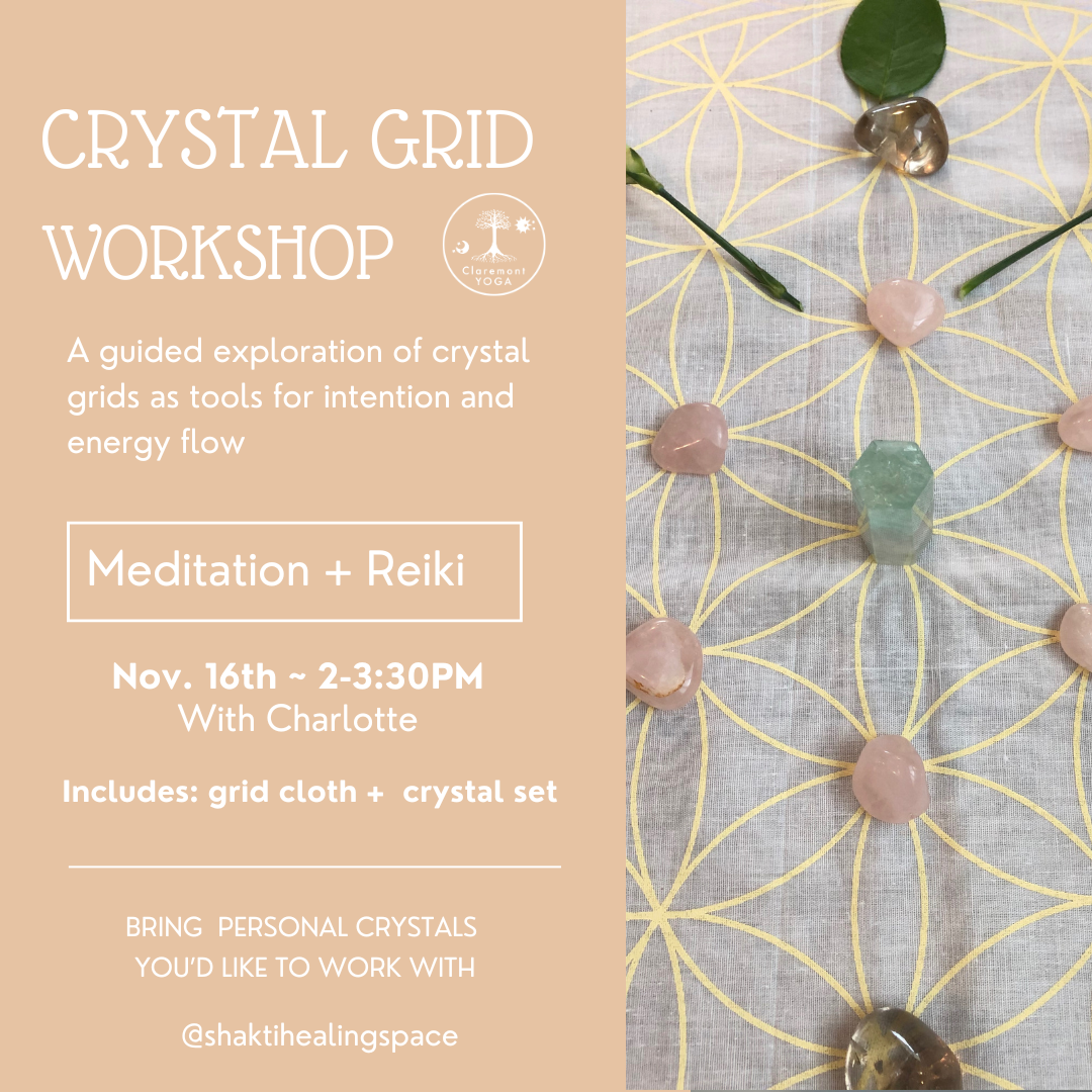 Crystal Grid Workshop with Charlotte
